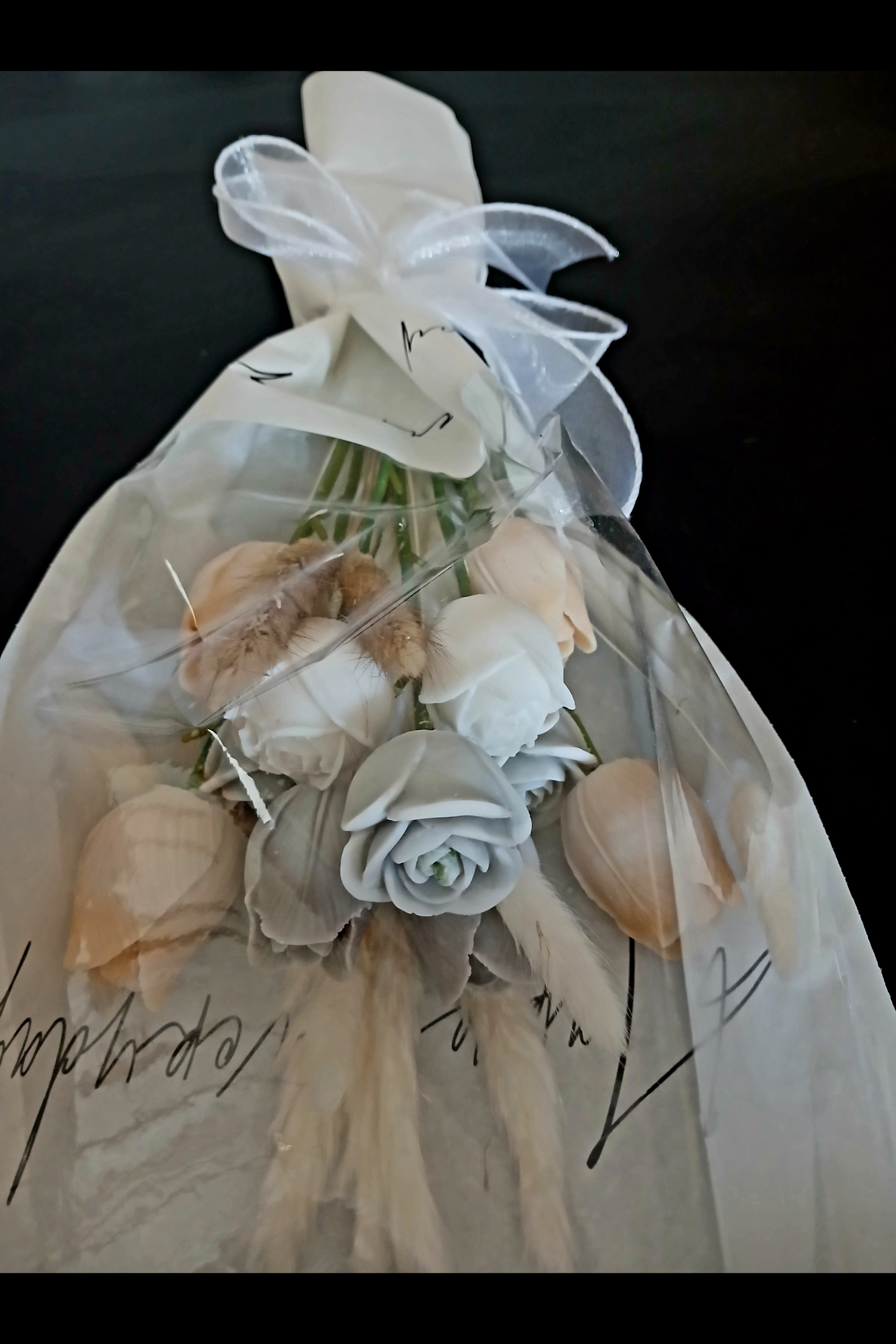 Hand Held Bouquet Sea Salt & Driftwood