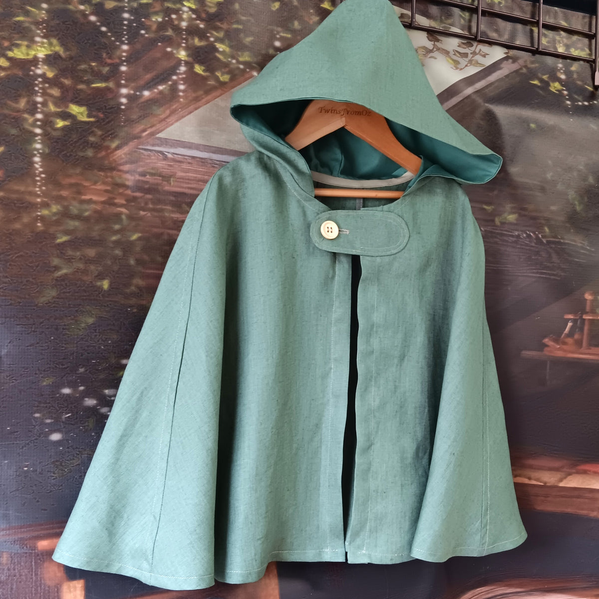 Infants Hobbit Costume: Cape, Vest, Shirt & Britches - Sizes 0-2