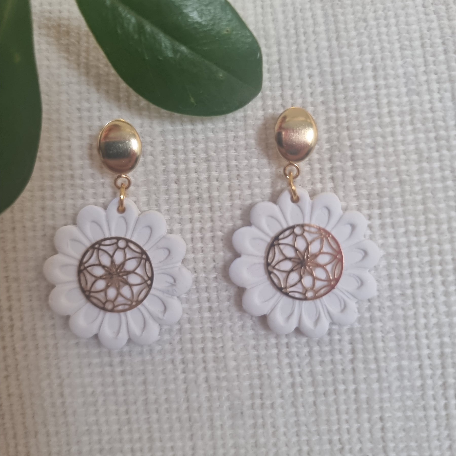 Golden bloom Dangles