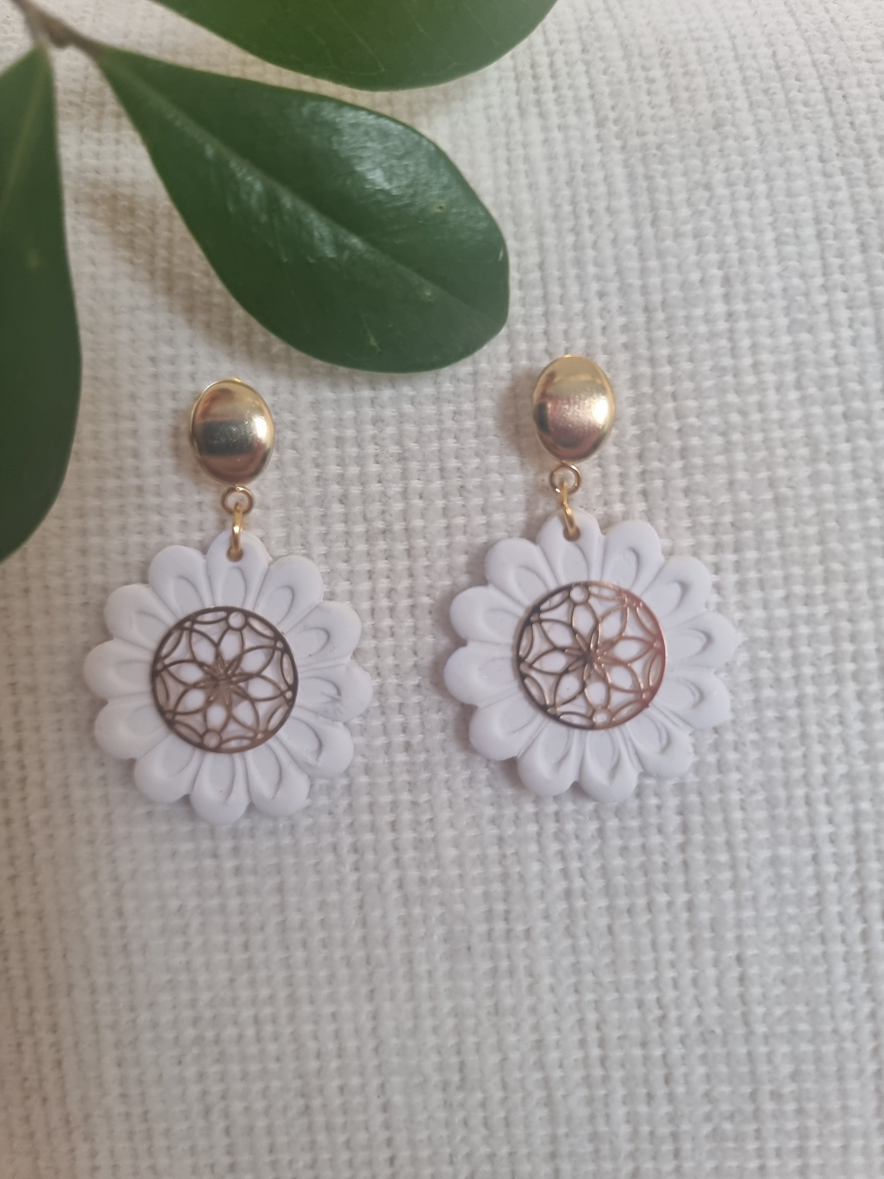 Golden bloom Dangles