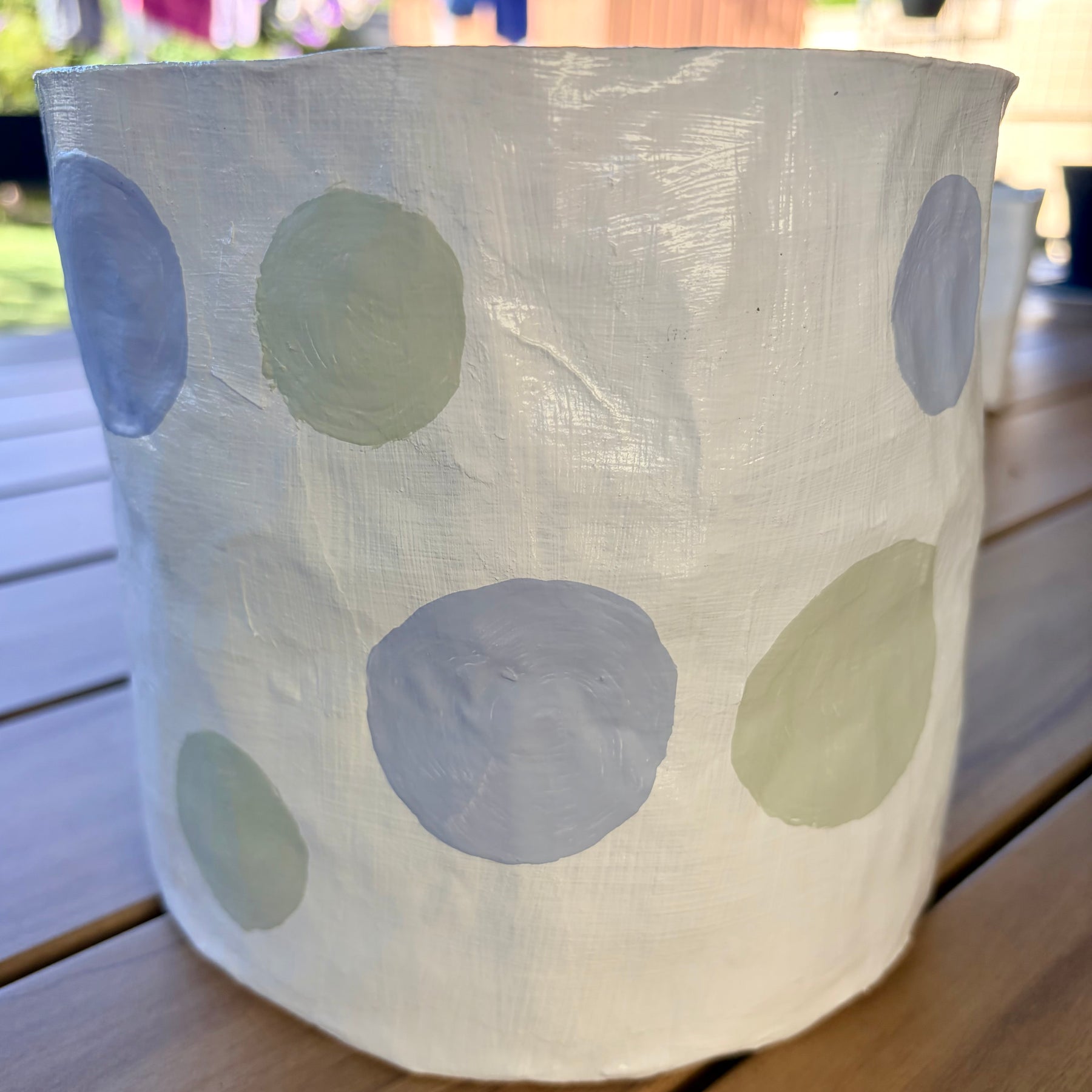 Papier-mâché Plant Pot