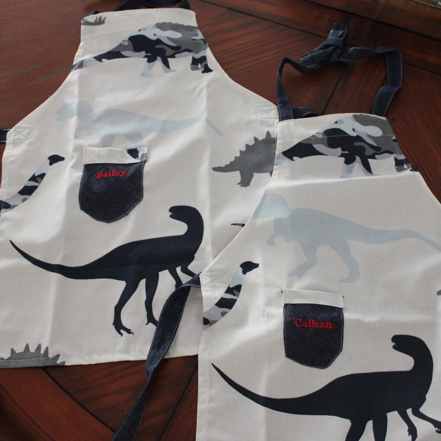 Custom apron with monogram name