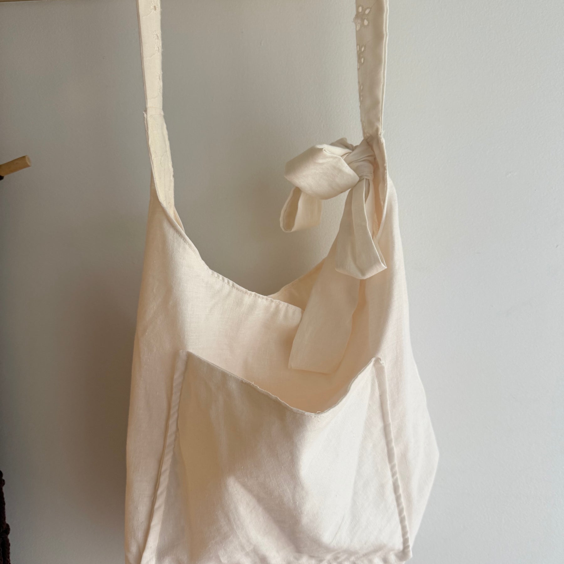 Embroidered Shoulder Bag