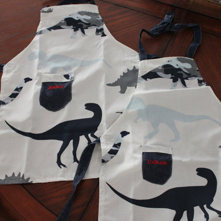 Custom apron with monogram name