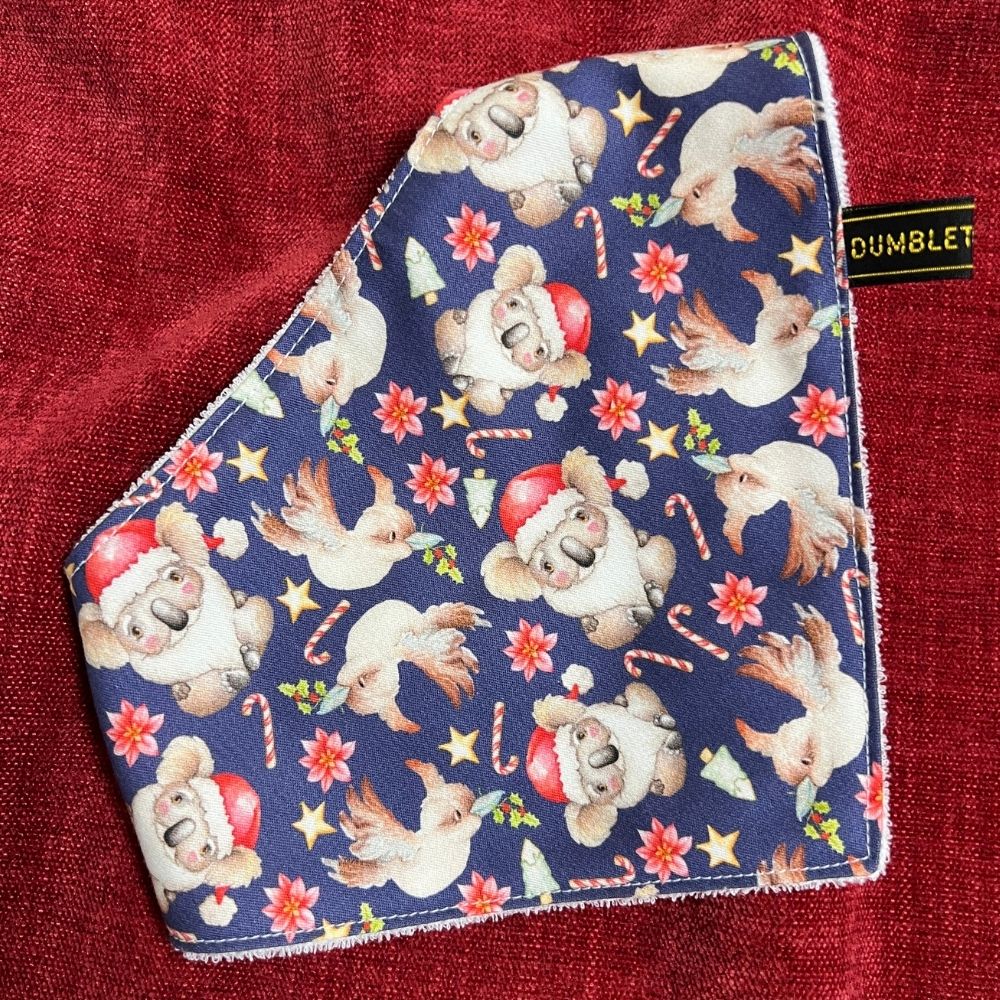 Santa Koalas | Sizes NB, 000, 0, | Handmade Baby Pants by Dumbleton Duds | FREE Postage $50+