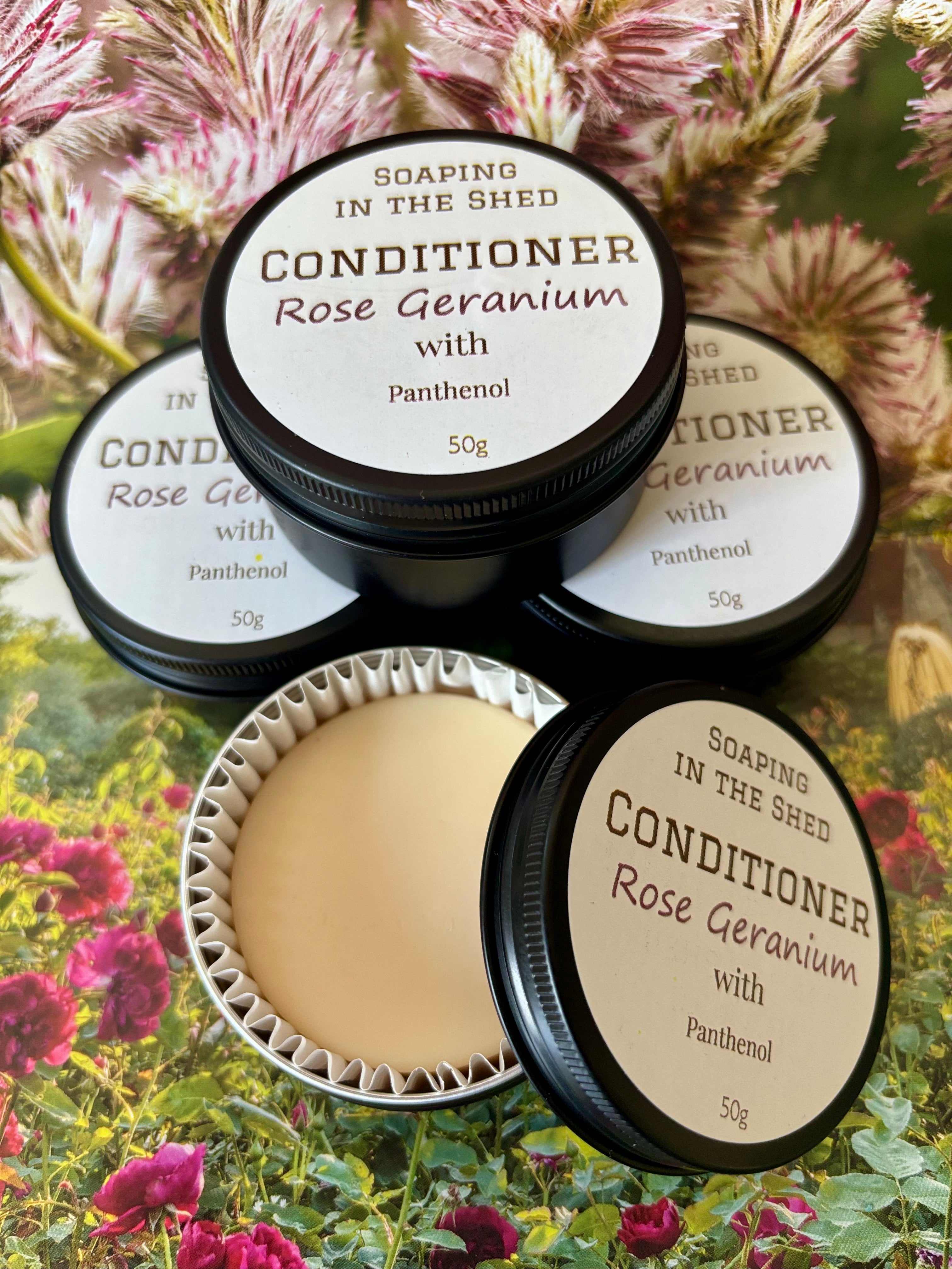 Rose Geranium Twin Pack Shampoo & Conditioner Bars.