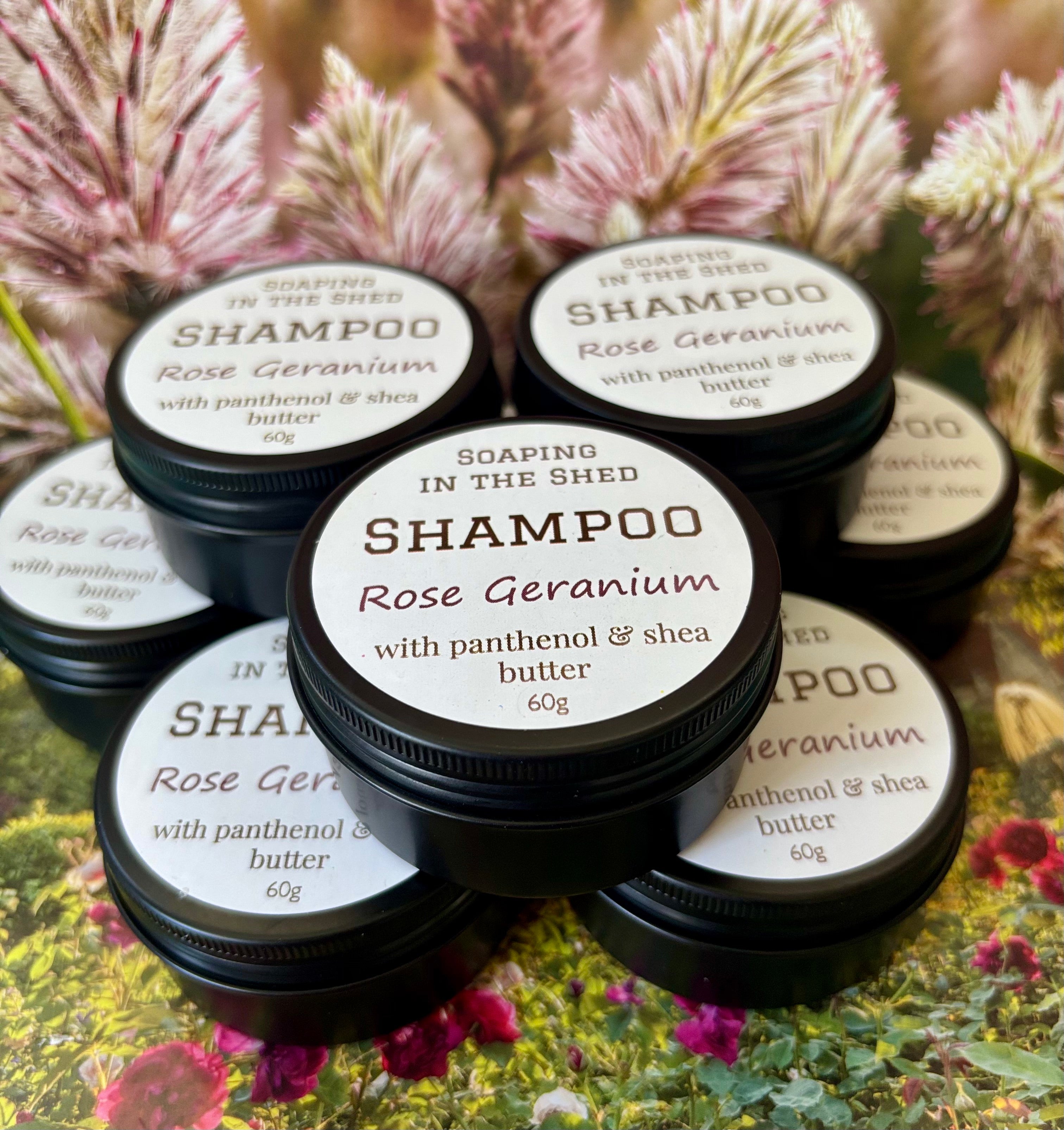 Rose Geranium Twin Pack Shampoo & Conditioner Bars.