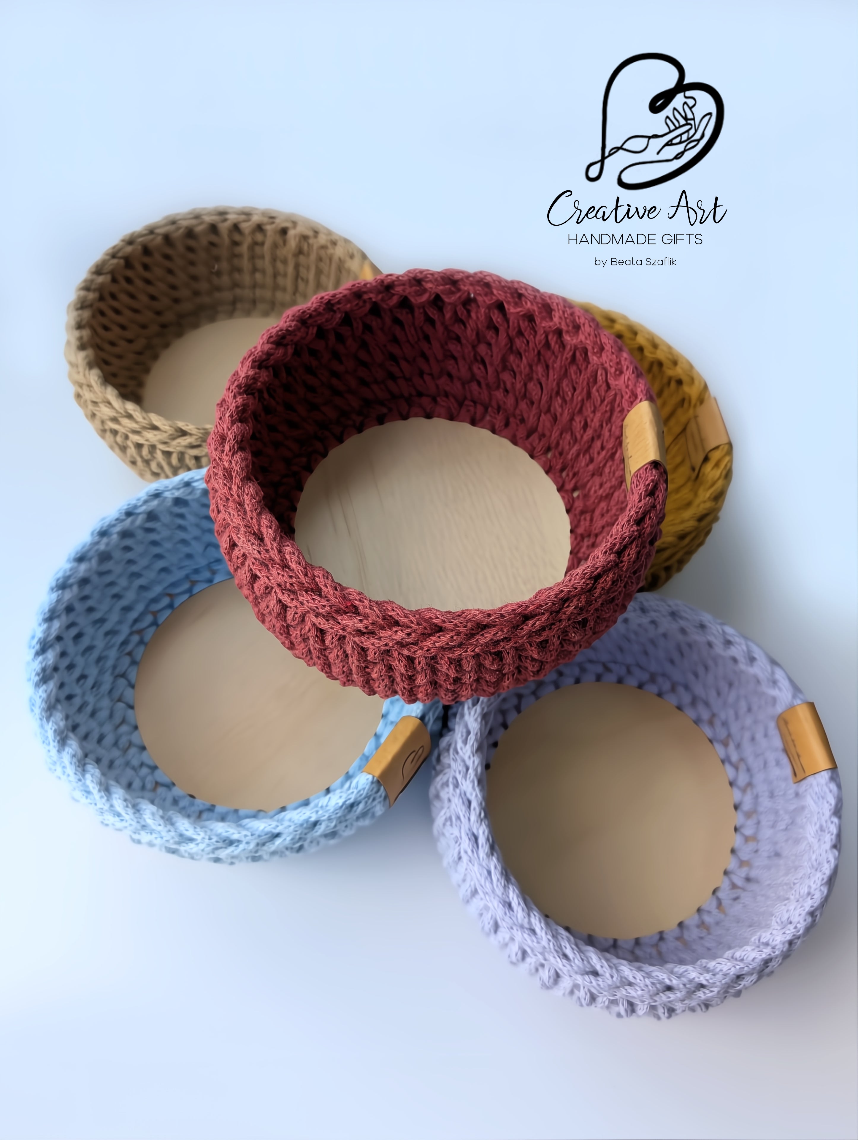 Small Trinket Basket Bowl