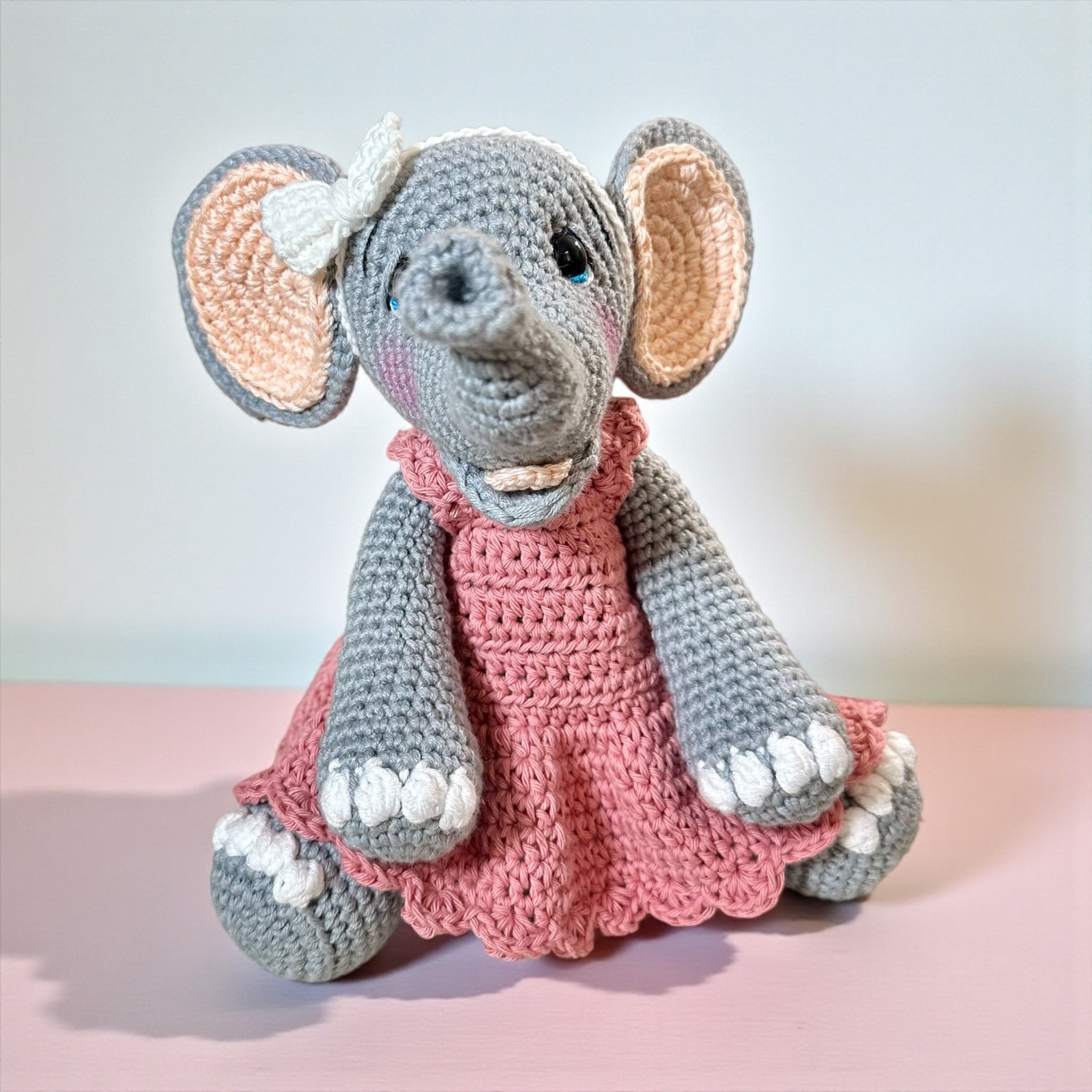 Crochet Elephant – Handmade Sibling Love