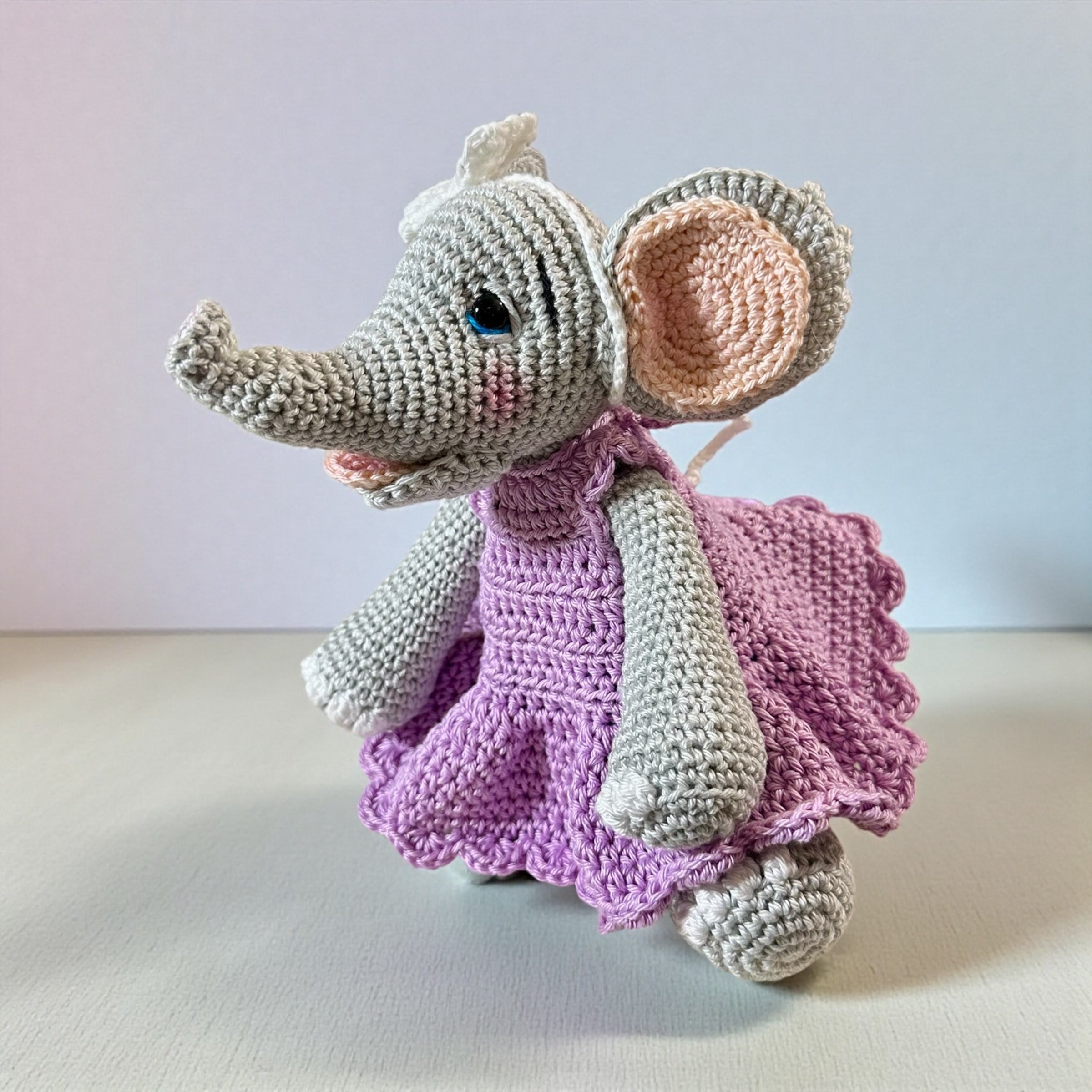Crochet Elephant – Handmade Sibling Love