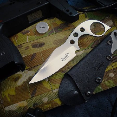 Neck knife fixed blade utility camping outdoor knife blade