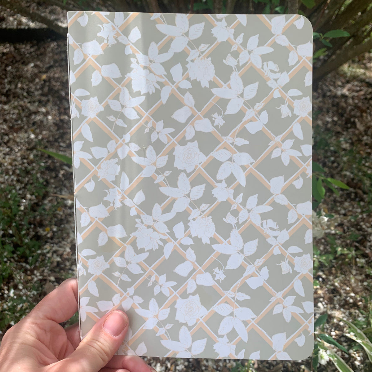 Hand-stitched A5 softcover notebooks original designed cover LR