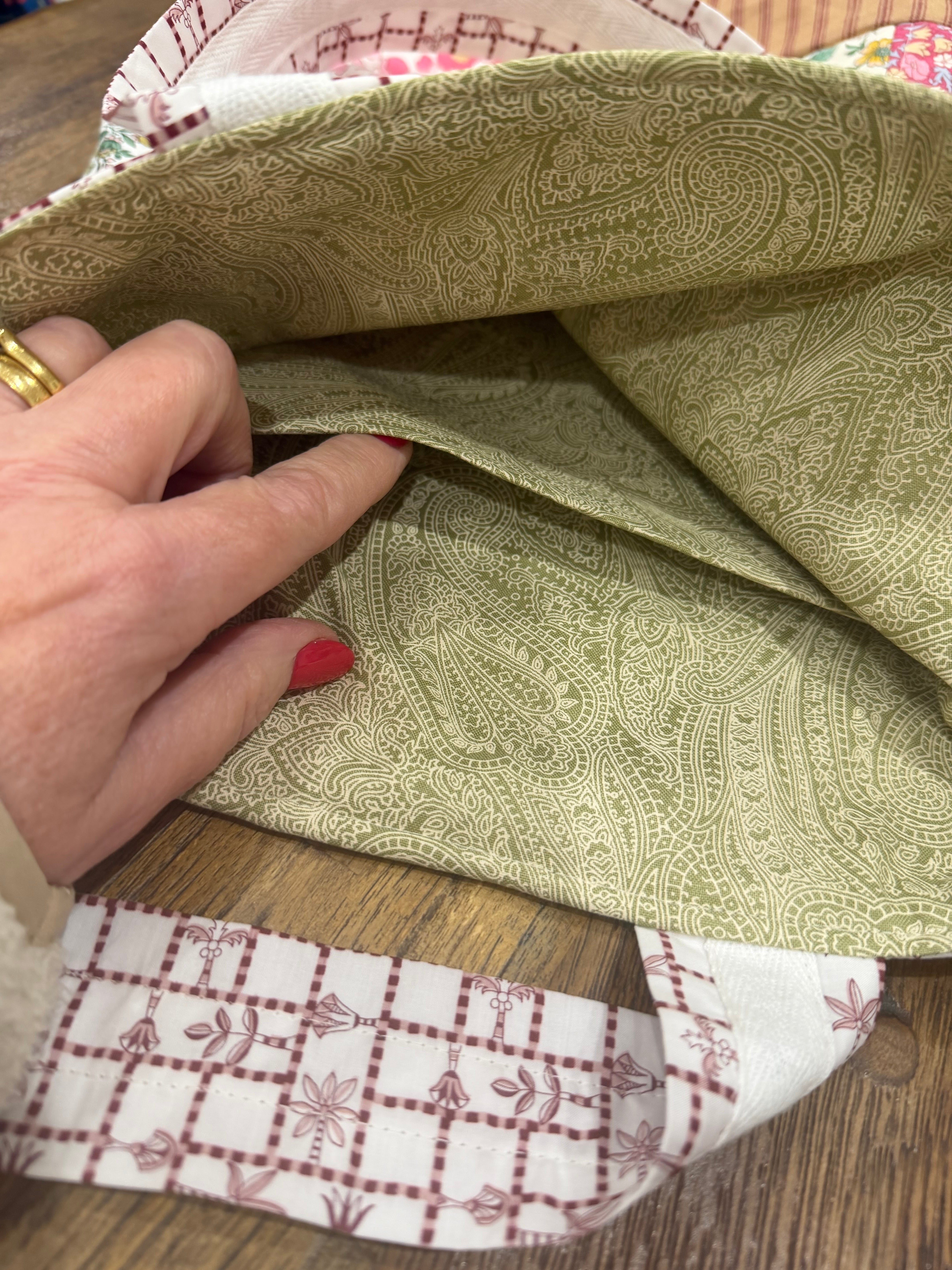 FLORAL TOTE BAG - featuring gorgeous Liberty fabrics