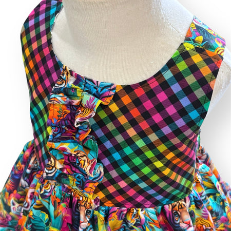 SIZE 6 Rainbow Tigers LOLA Top and Shorts SET