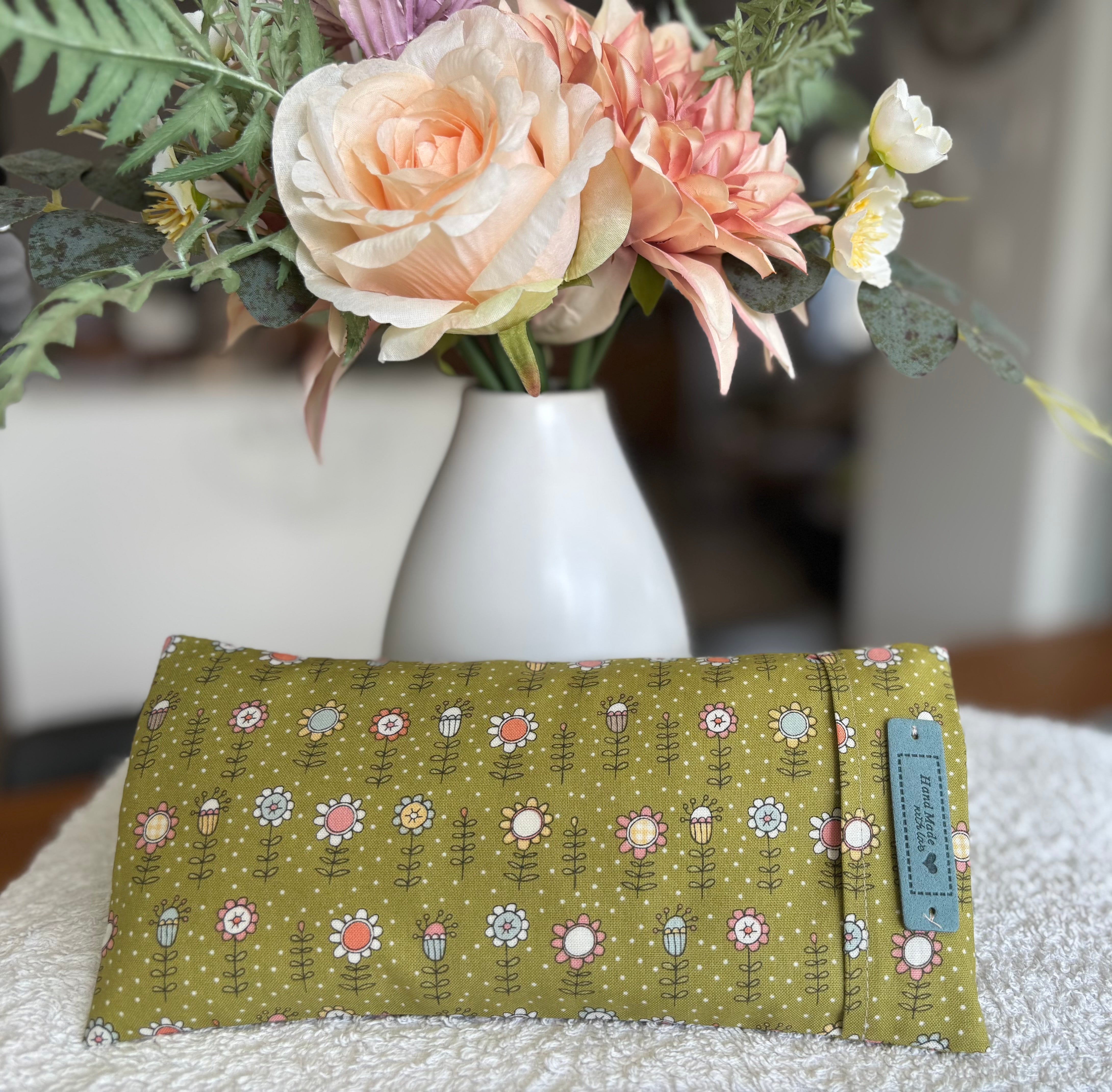 Lavender Eye Pillows with removable pillowcase