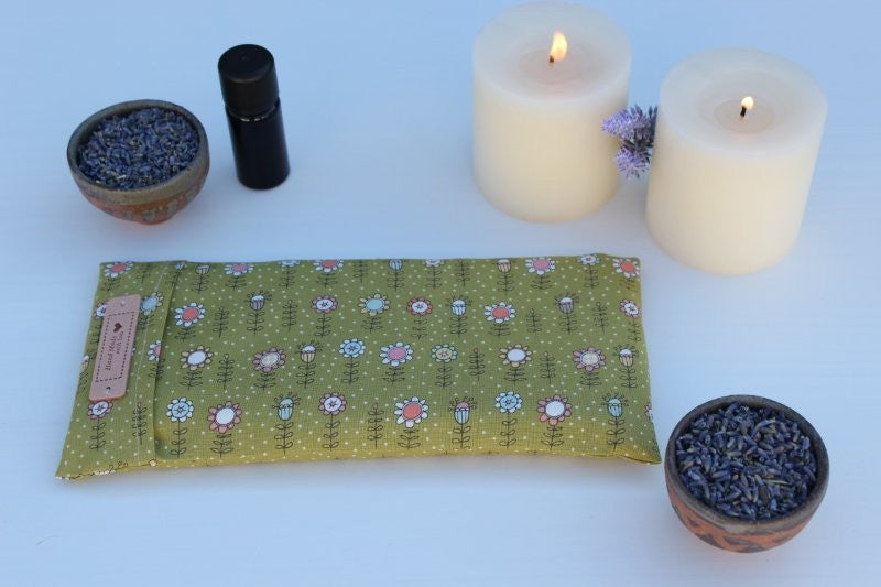 Lavender Eye Pillows with removable pillowcase