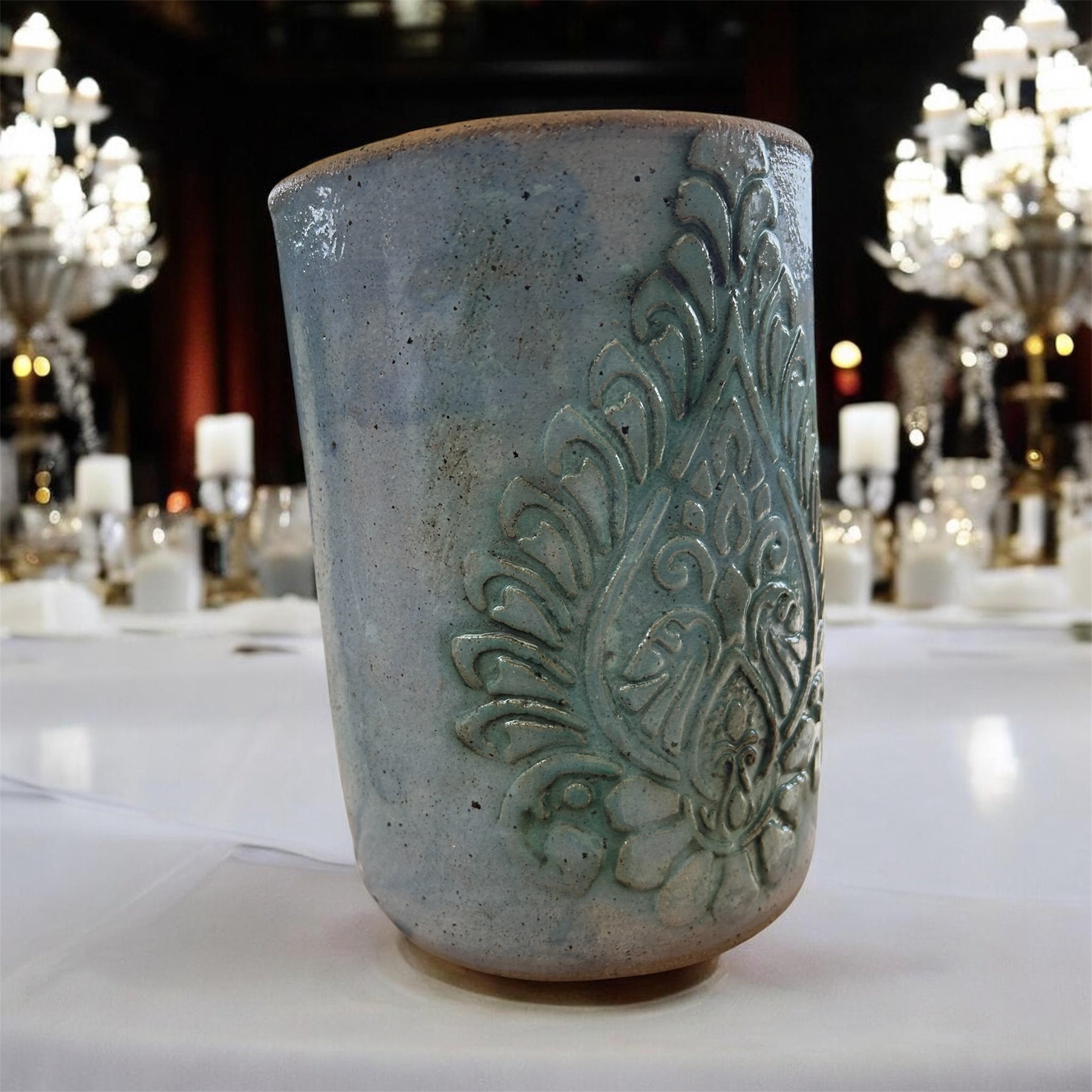 Ceramic wine cooler