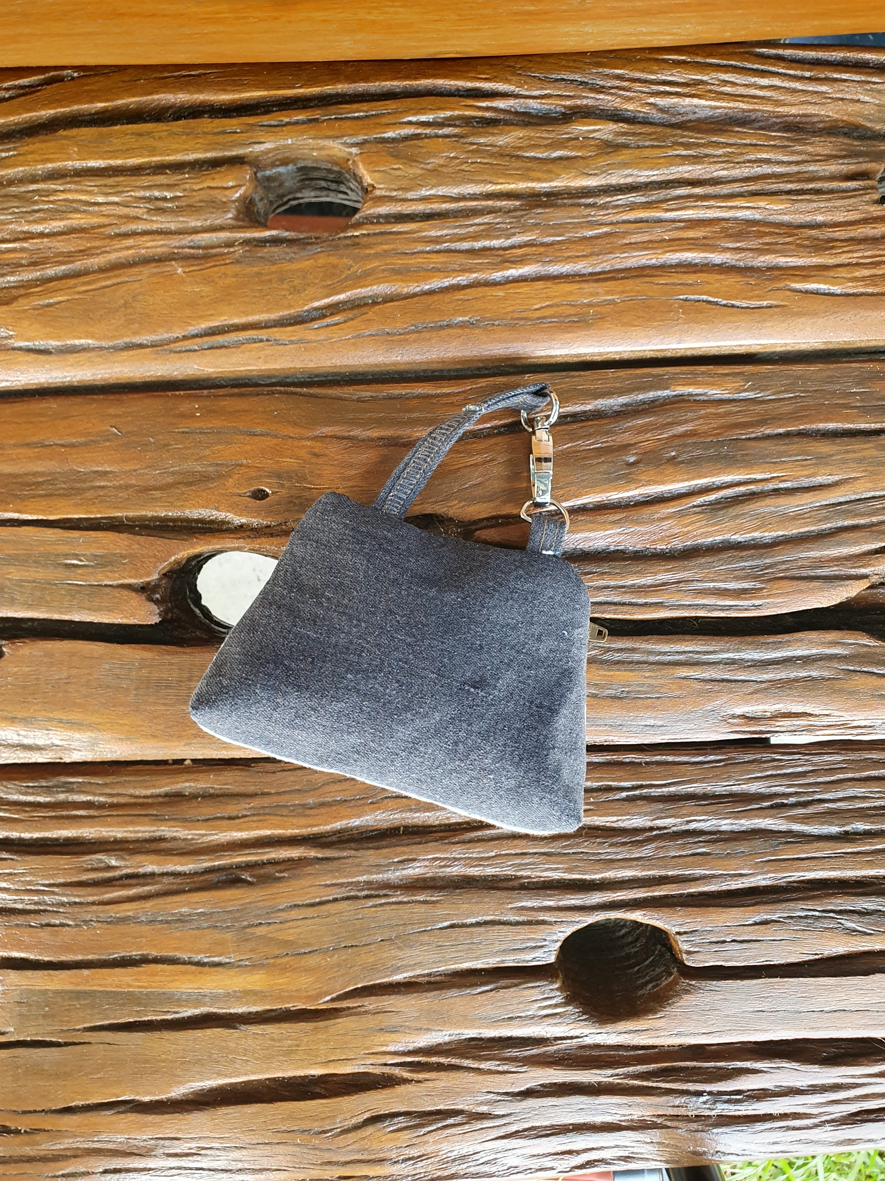 Recycled Denim Harry Potter Hanging Pouch