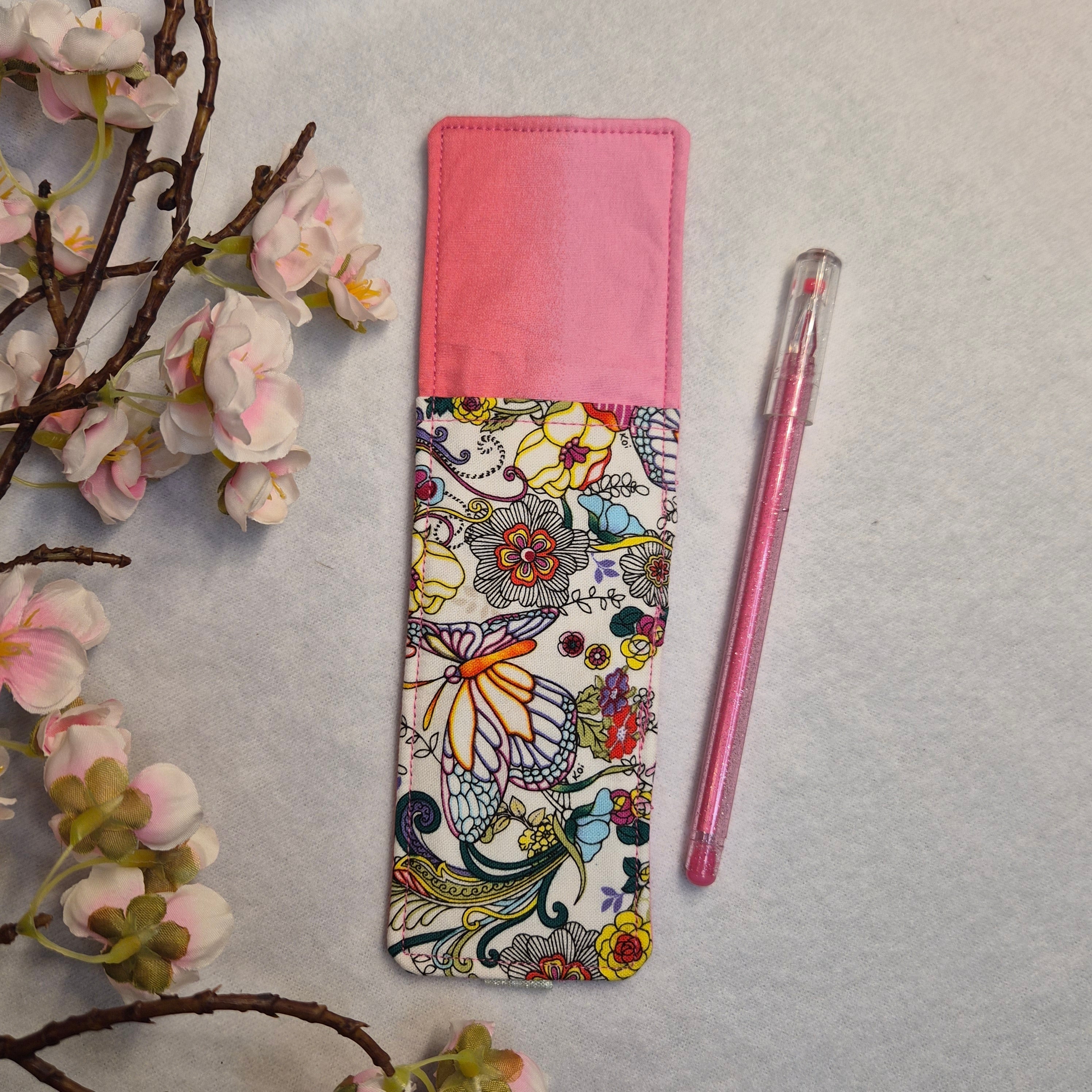 Pen/Bookmark Fabric Holders