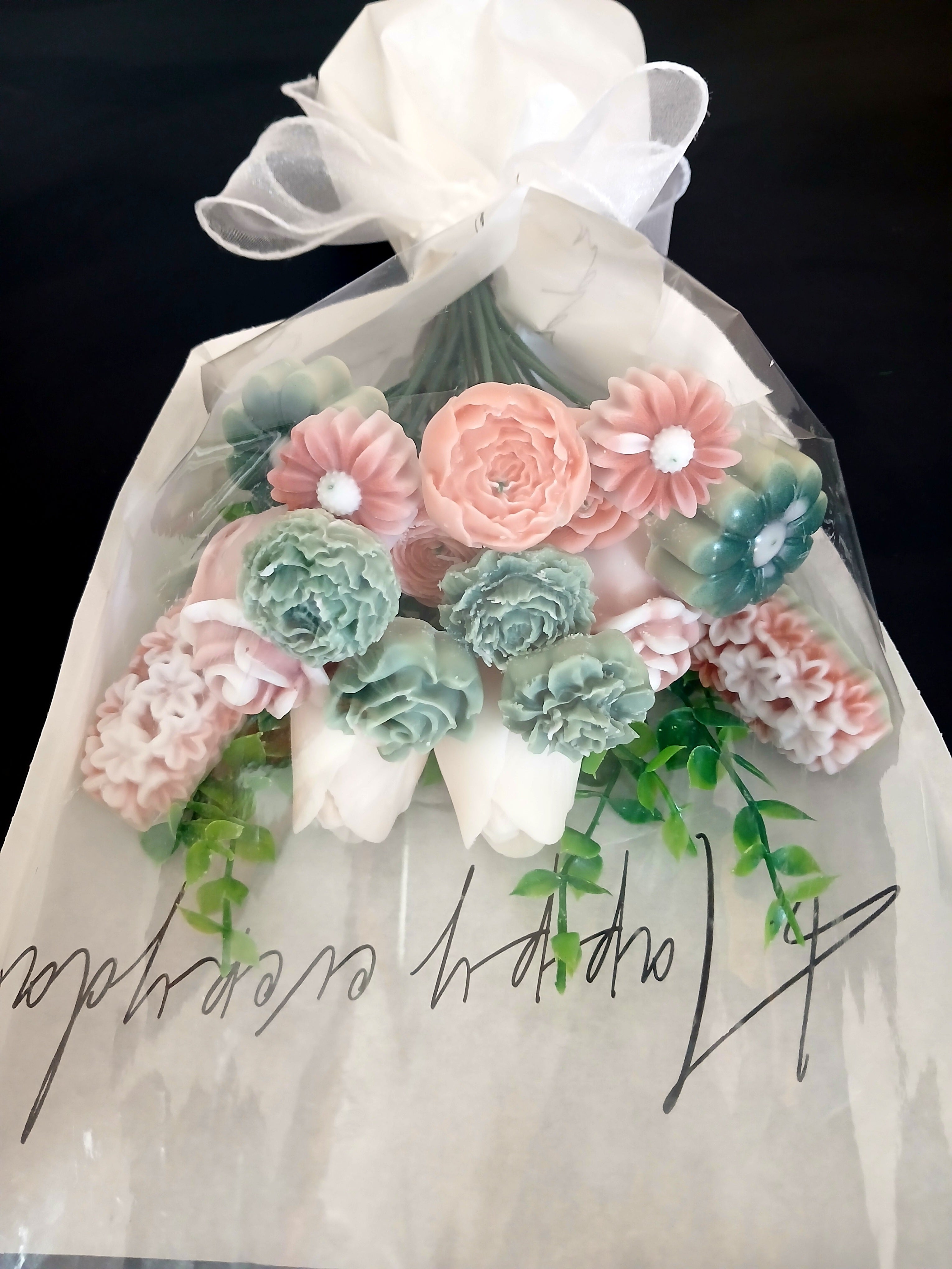 Hand Held Bouquet Sea Salt & Driftwood