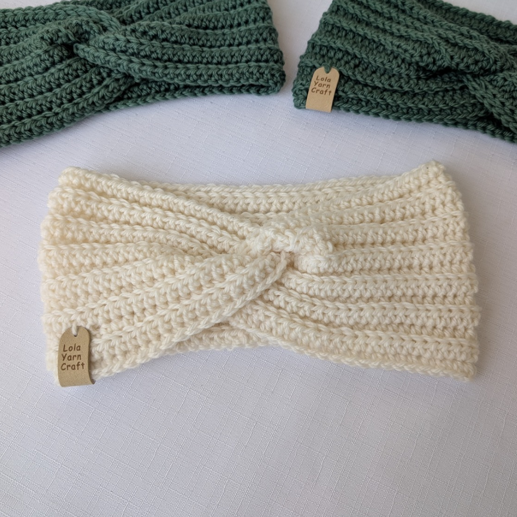Merino Wool, Twist Headband