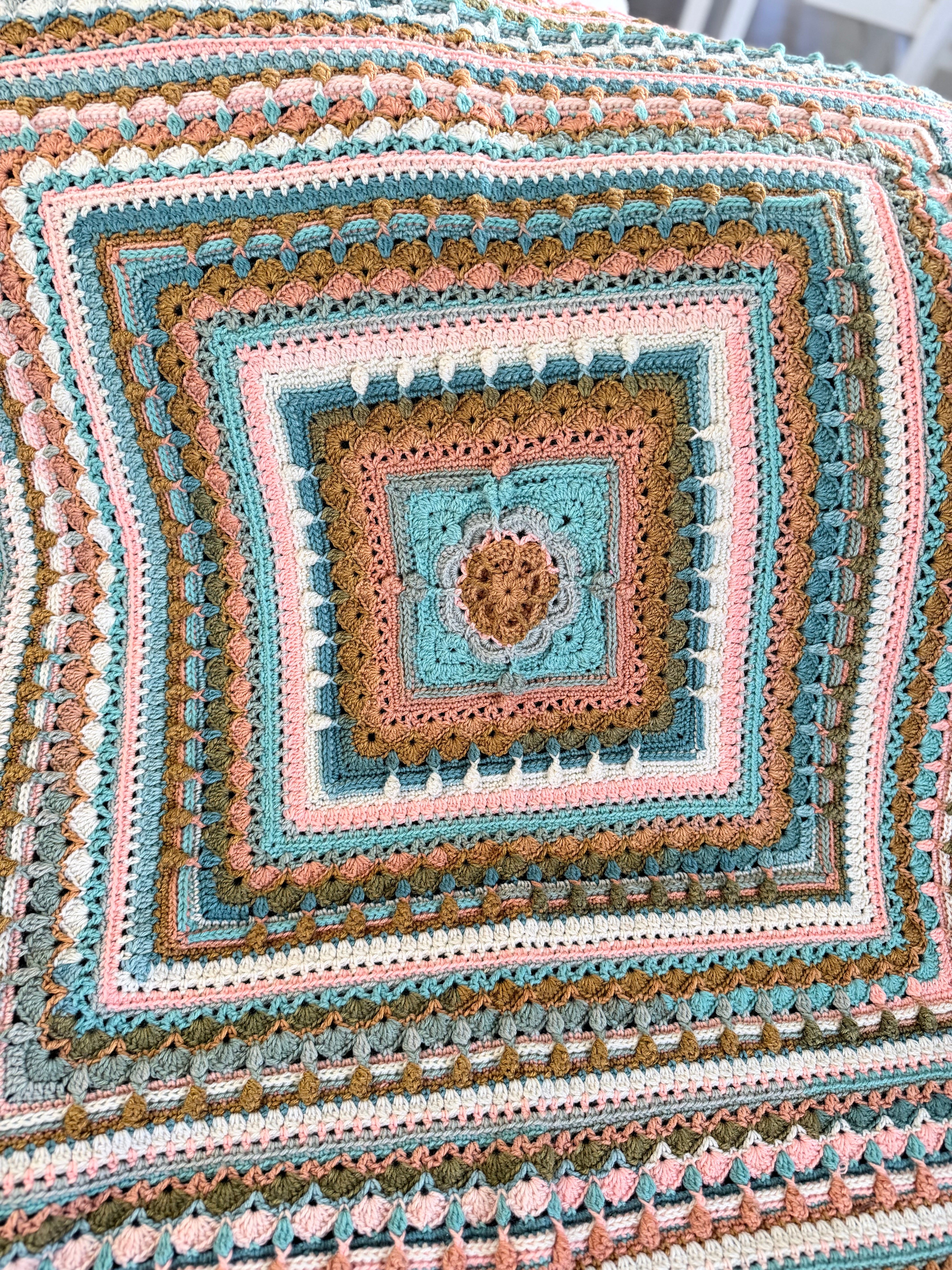 #084-Lap Size Blanket/Throw Rug