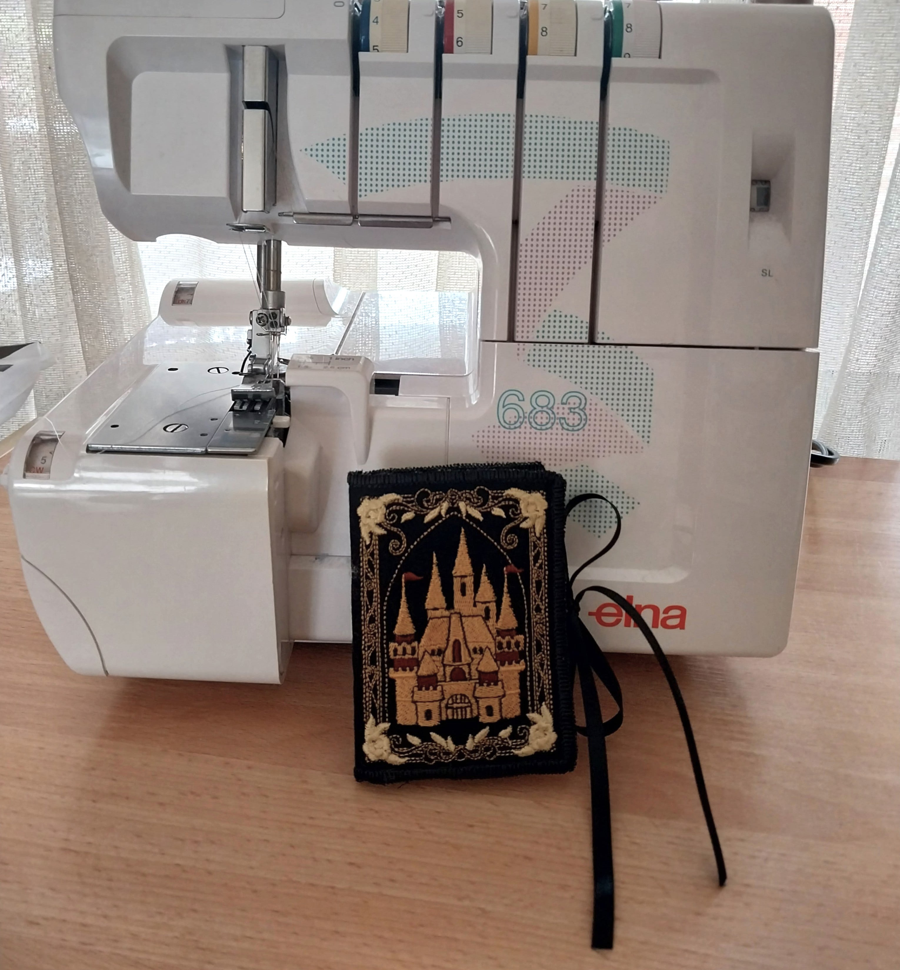 Fairytale Castle Black Needle/Backpack Pins Book