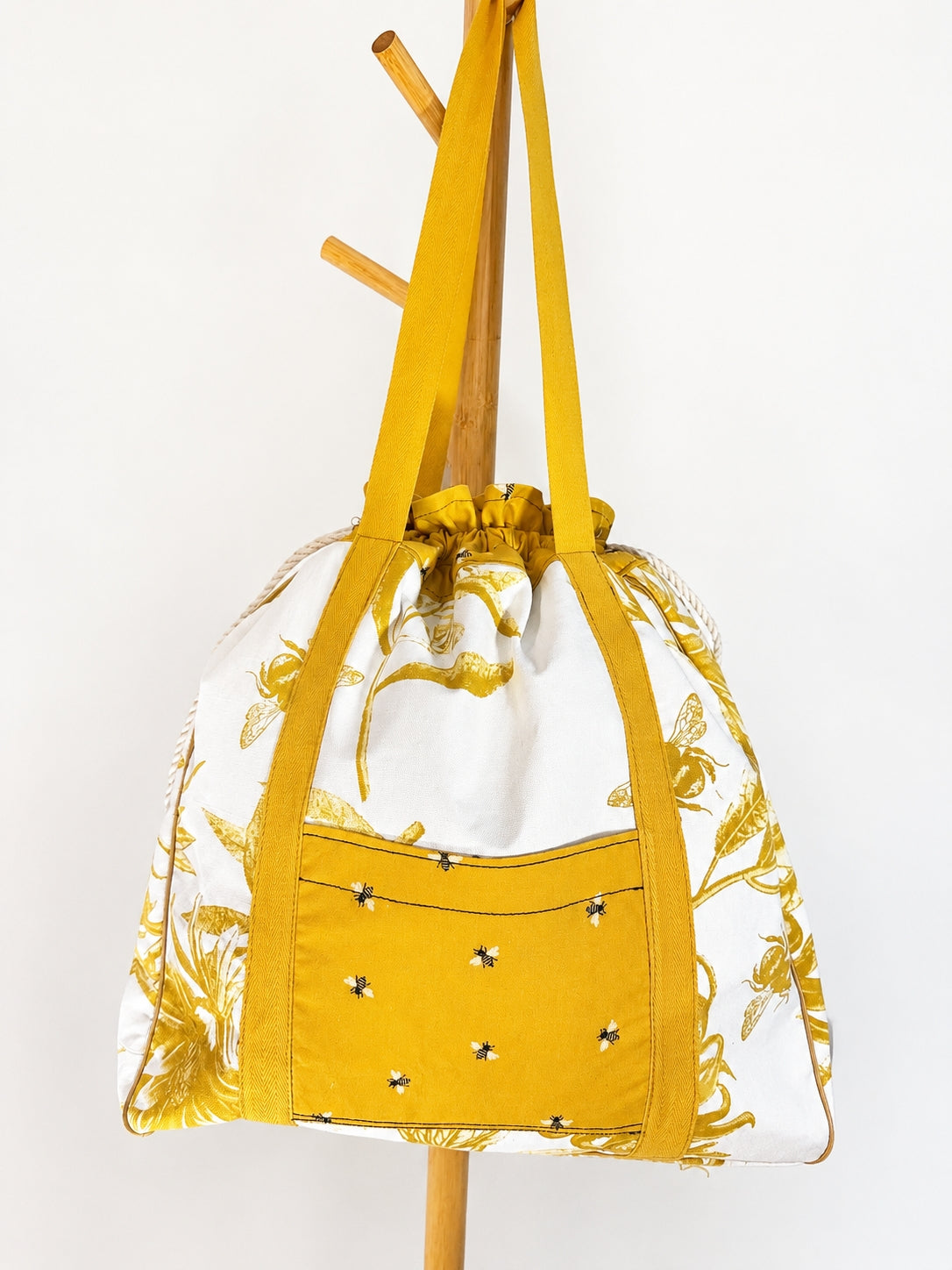 Golden Botanical Tote