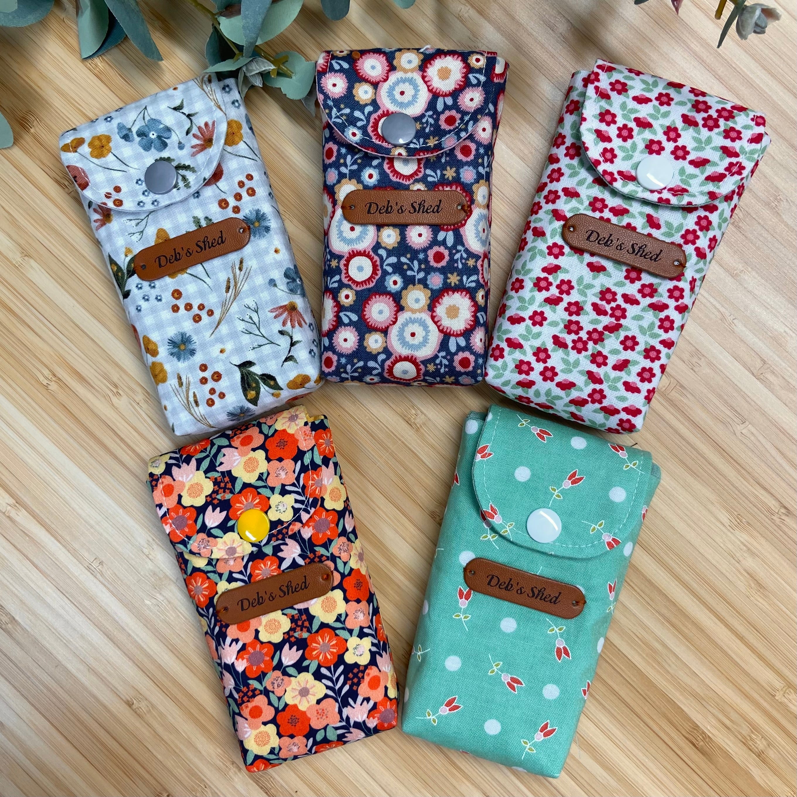 Floral Tissue Wallet