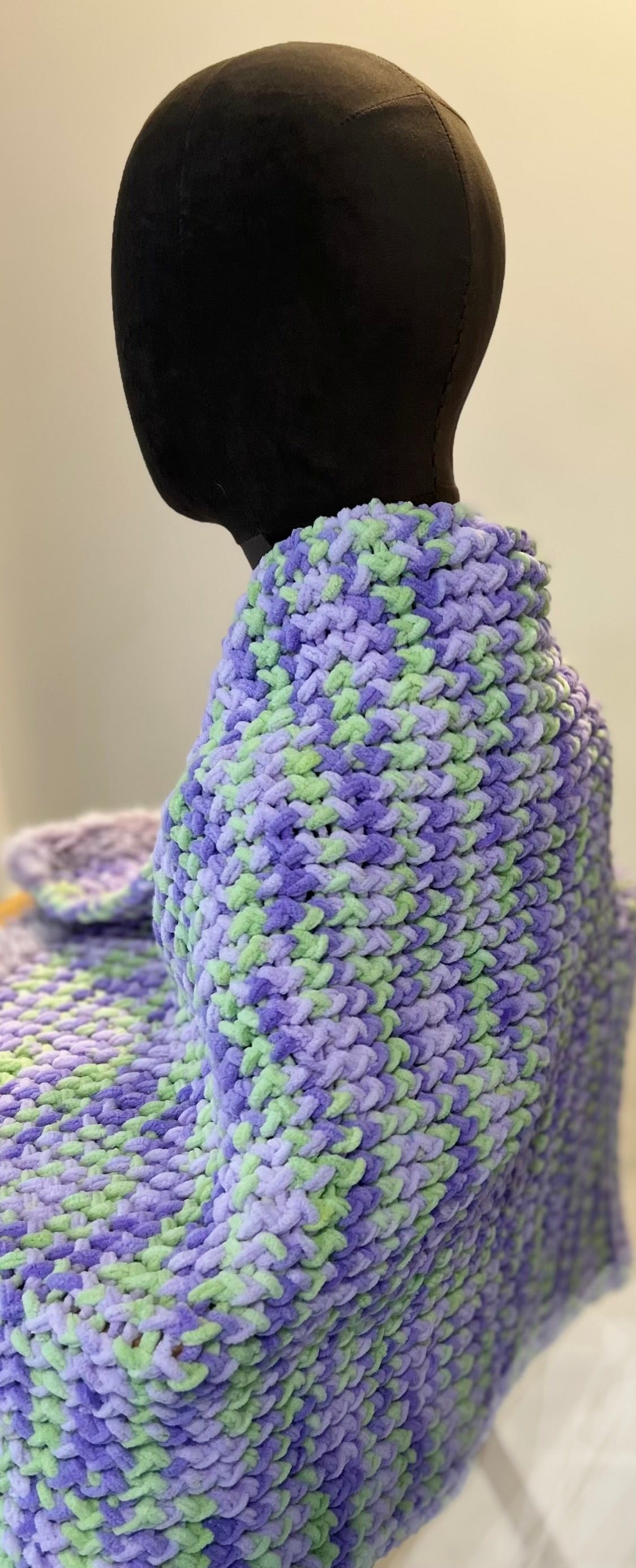 Lavender shawl