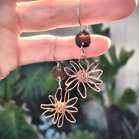 Daisy If I Do - flower earrings