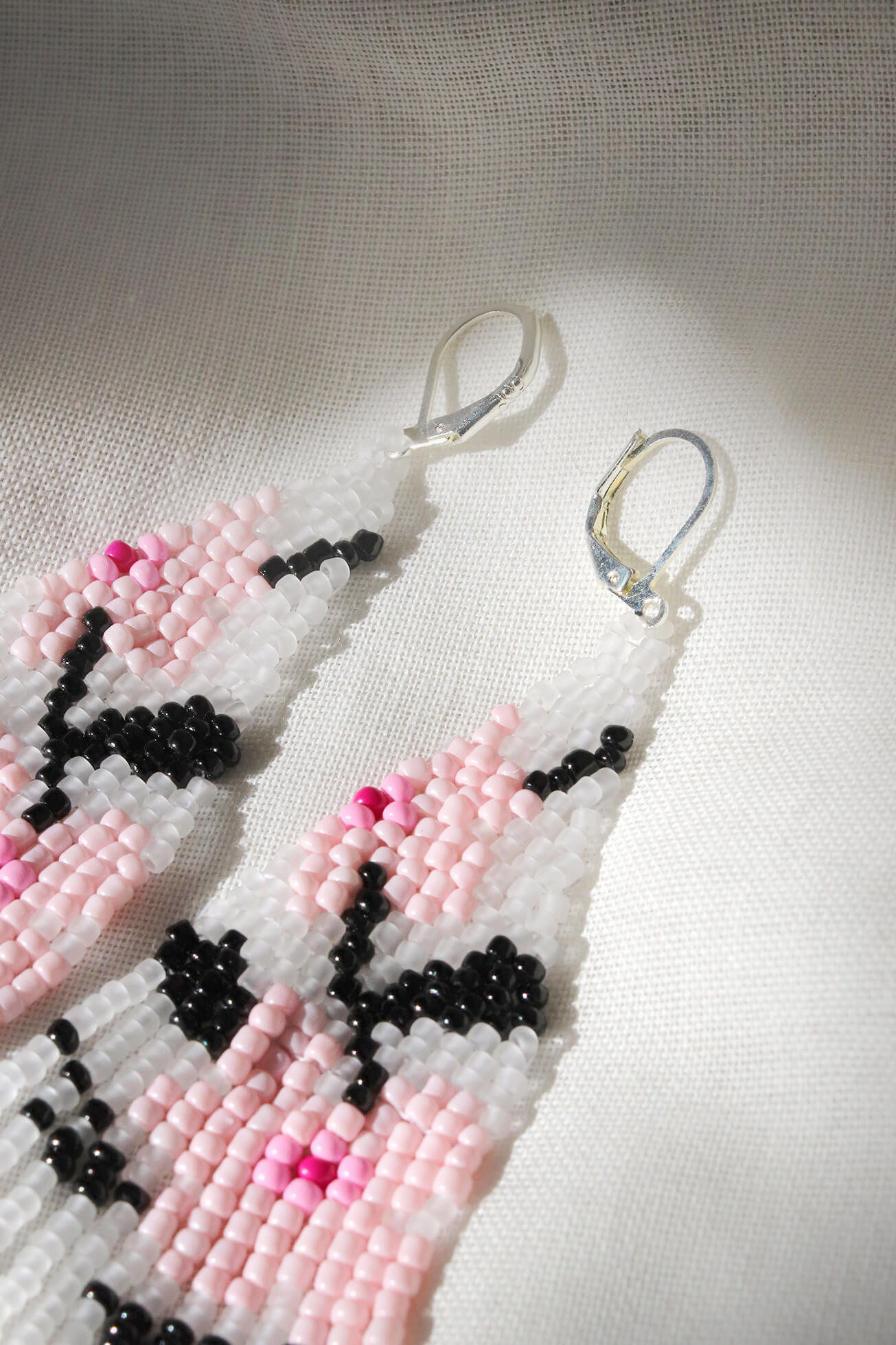 Flora Drops Beaded Earrings
