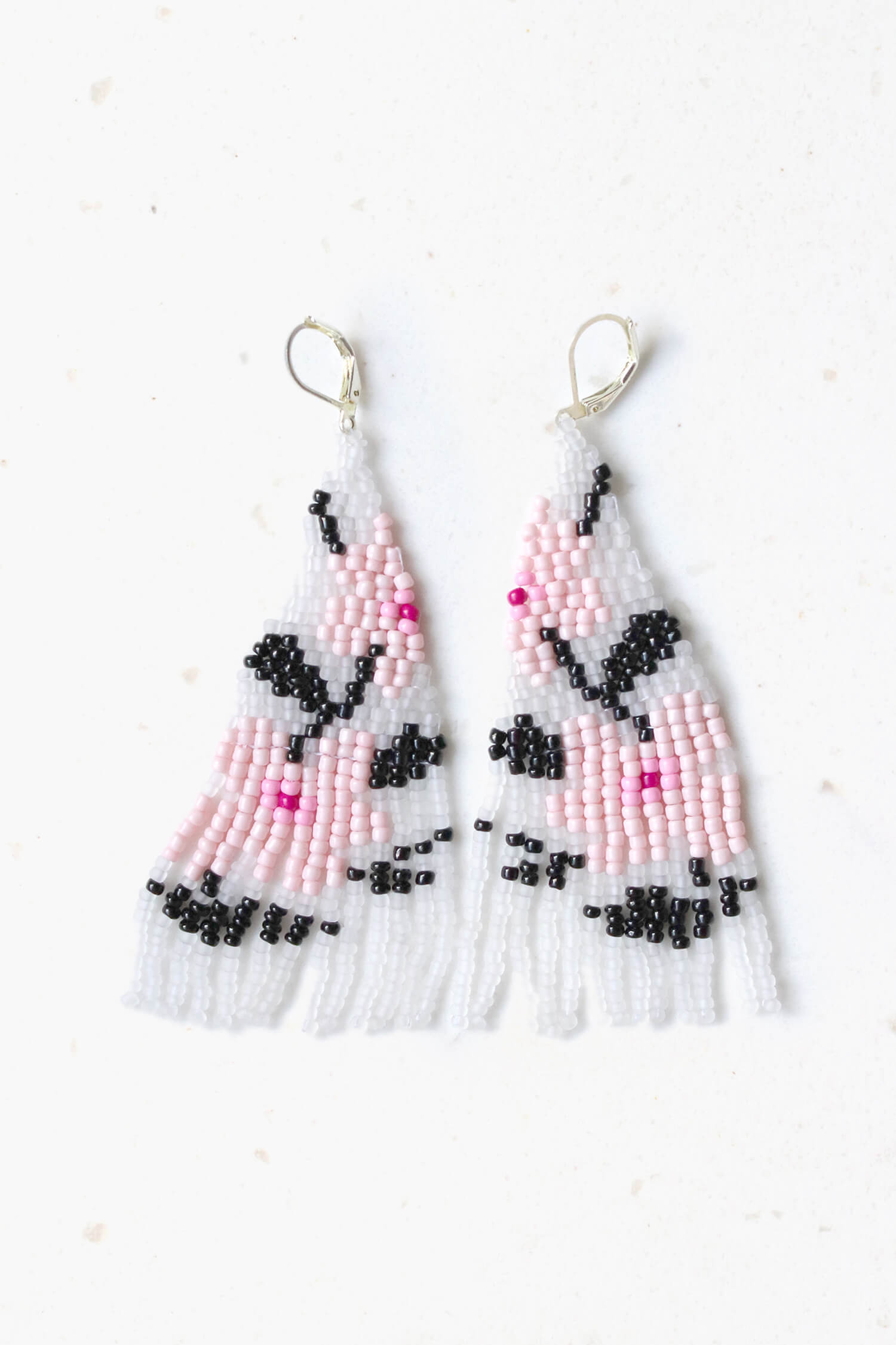 Flora Drops Beaded Earrings