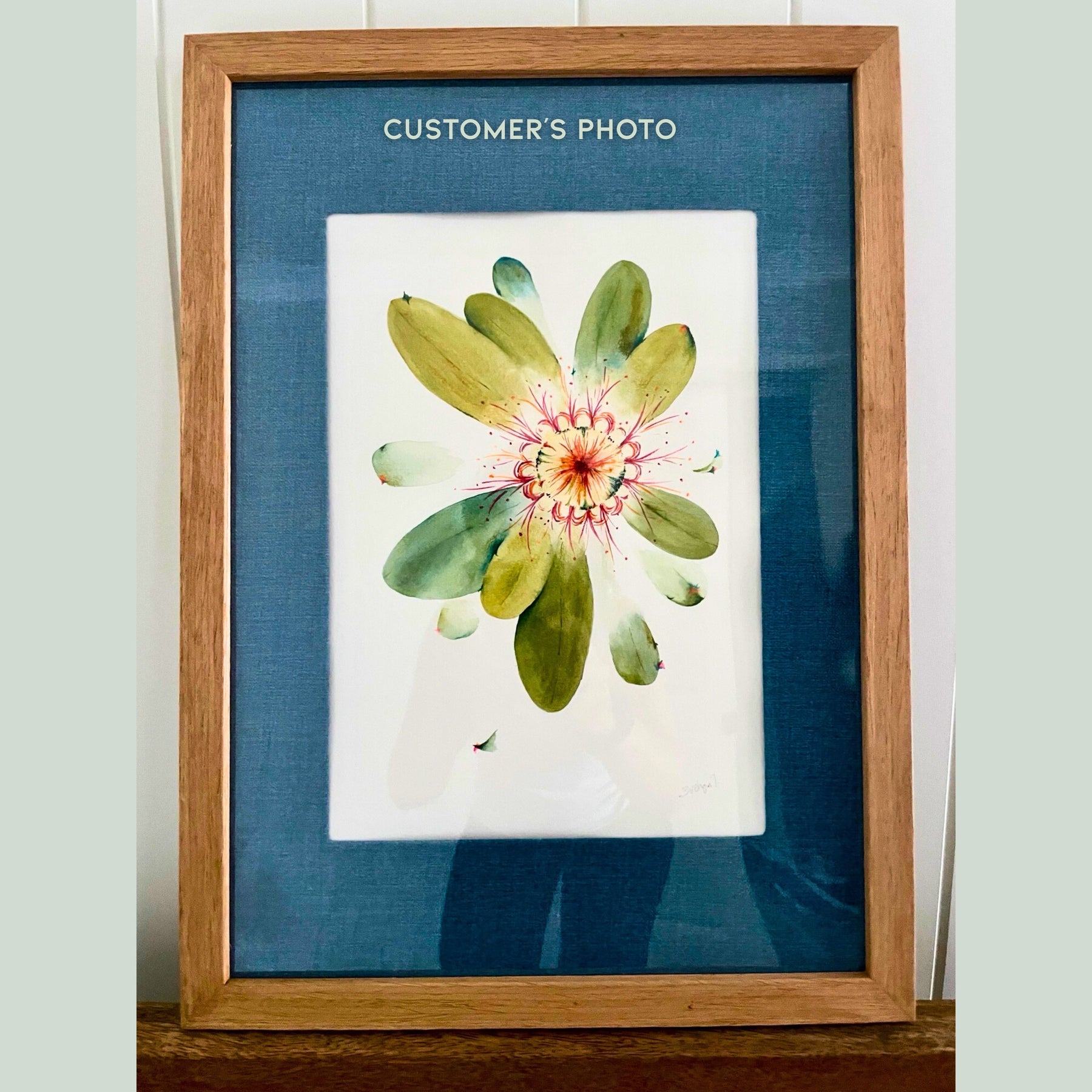 Commissioned Original Banksia Watercolour Painting - A4 Botanical Artwork (Sold)