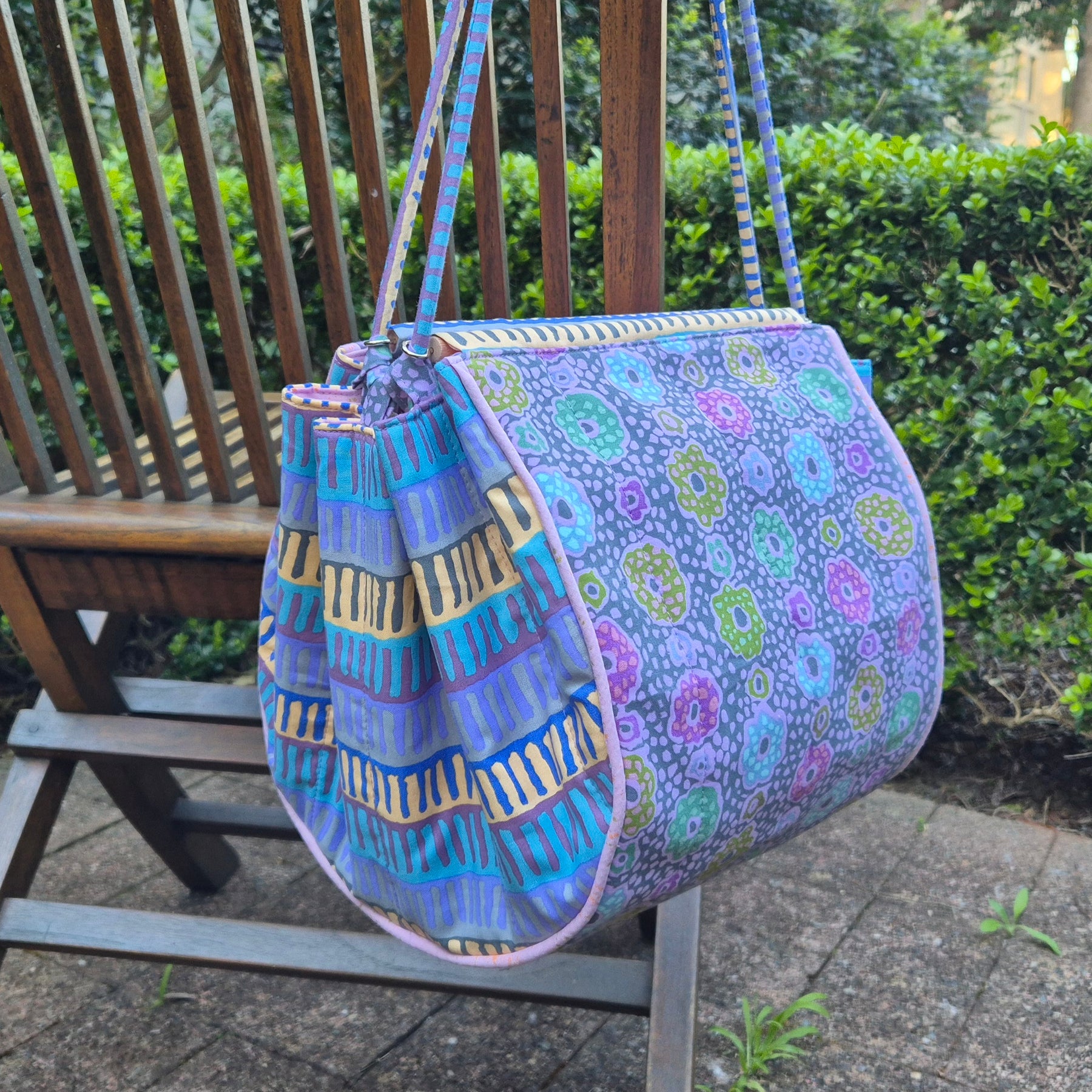 Large Knitting Project Bag – Convertible Shoulder Bag