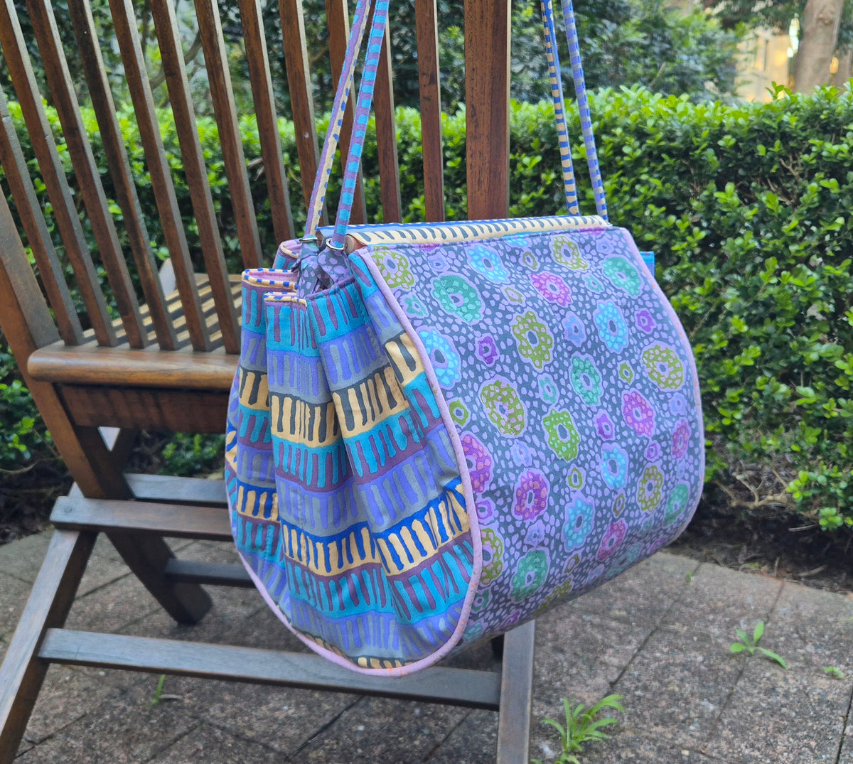 Large Knitting Project Bag – Convertible Shoulder Bag