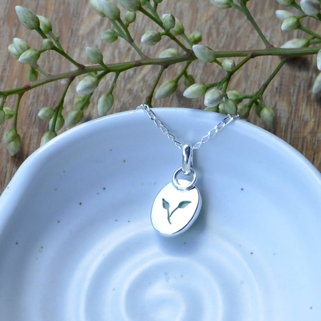 Custom for Margie - Green Onyx Pendant
