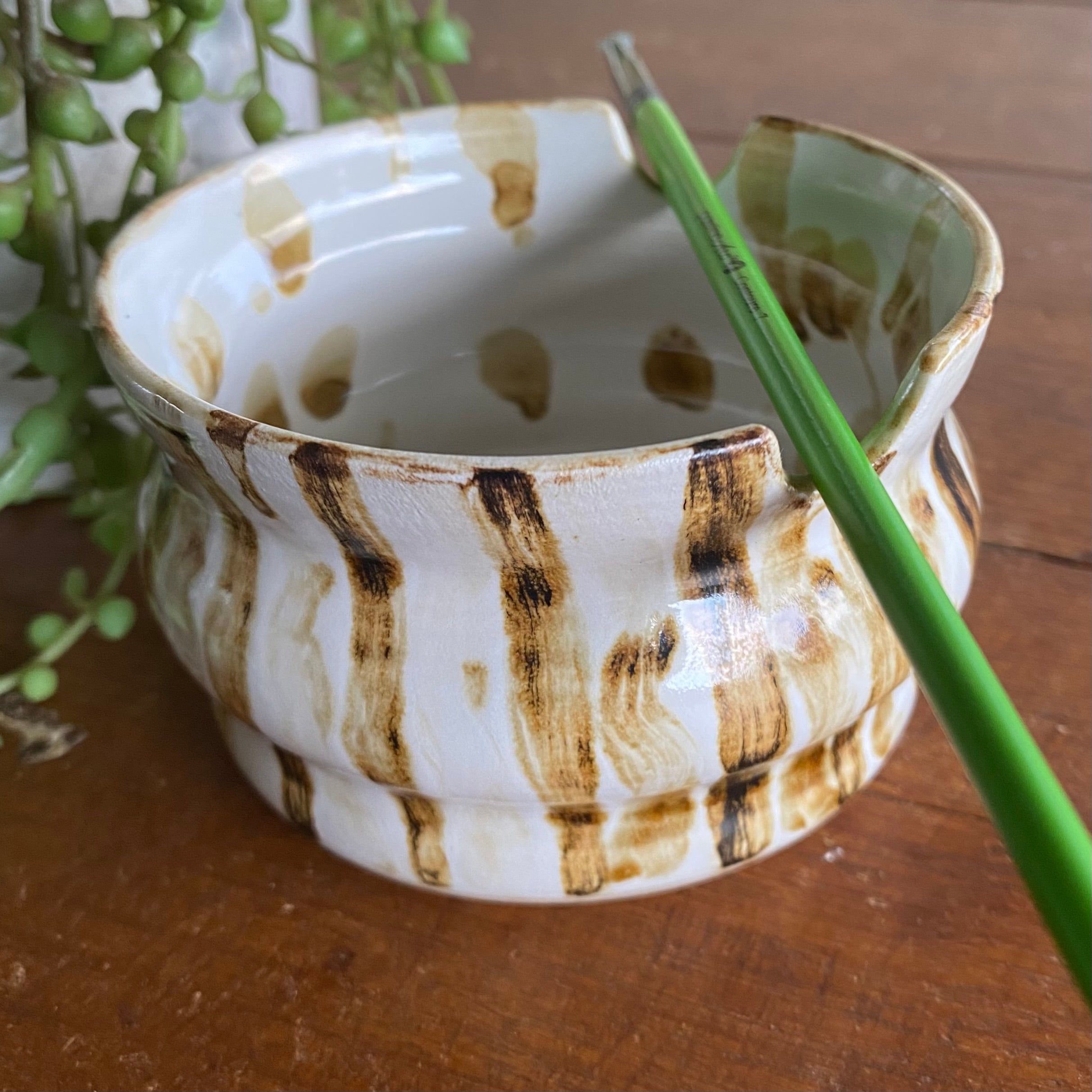 Brush Rinsing Pot|Ceramic|Handmade Pottery