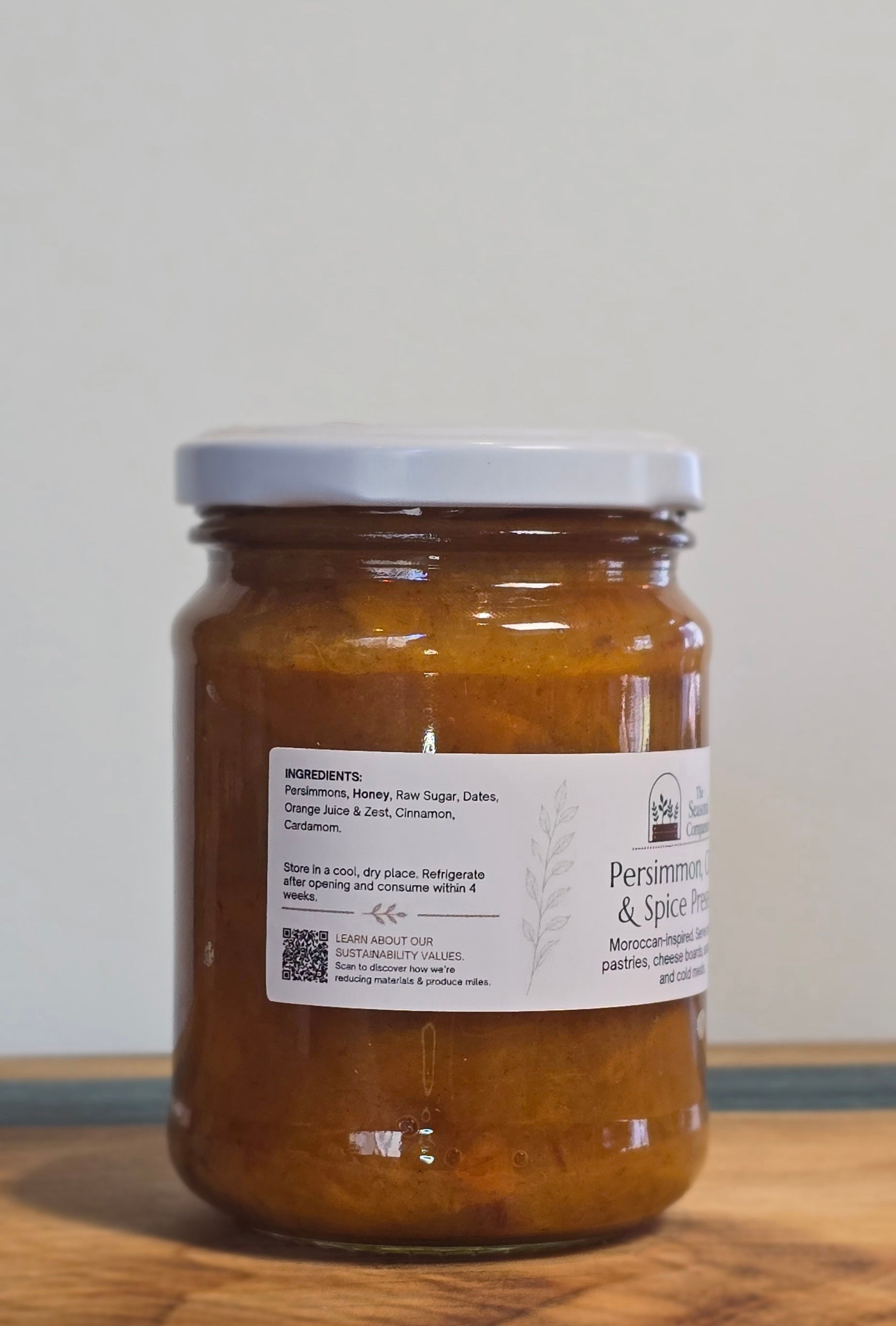 Persimmon, Citrus & Spice Preserve