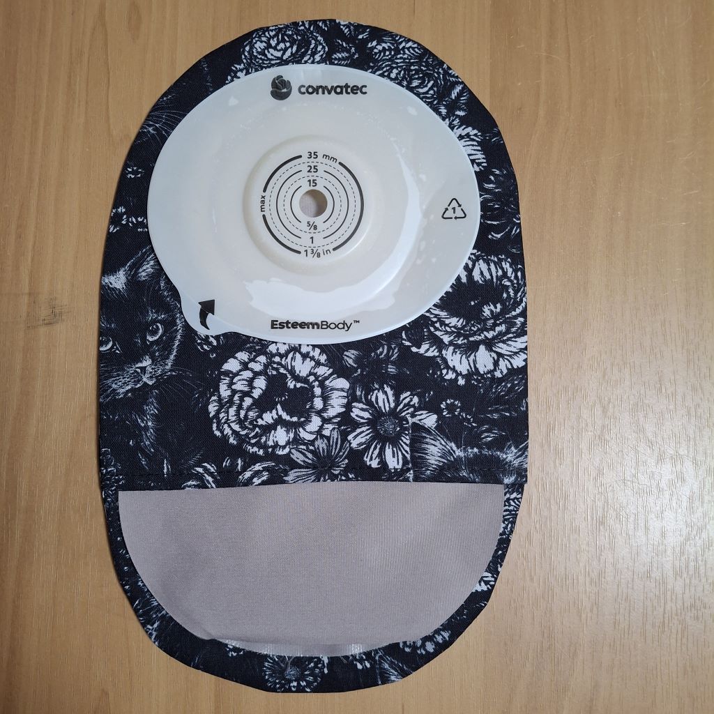 STOMA BAG COVER LARGE  Suitable for Ileostomy, Colostomy, Urostomy