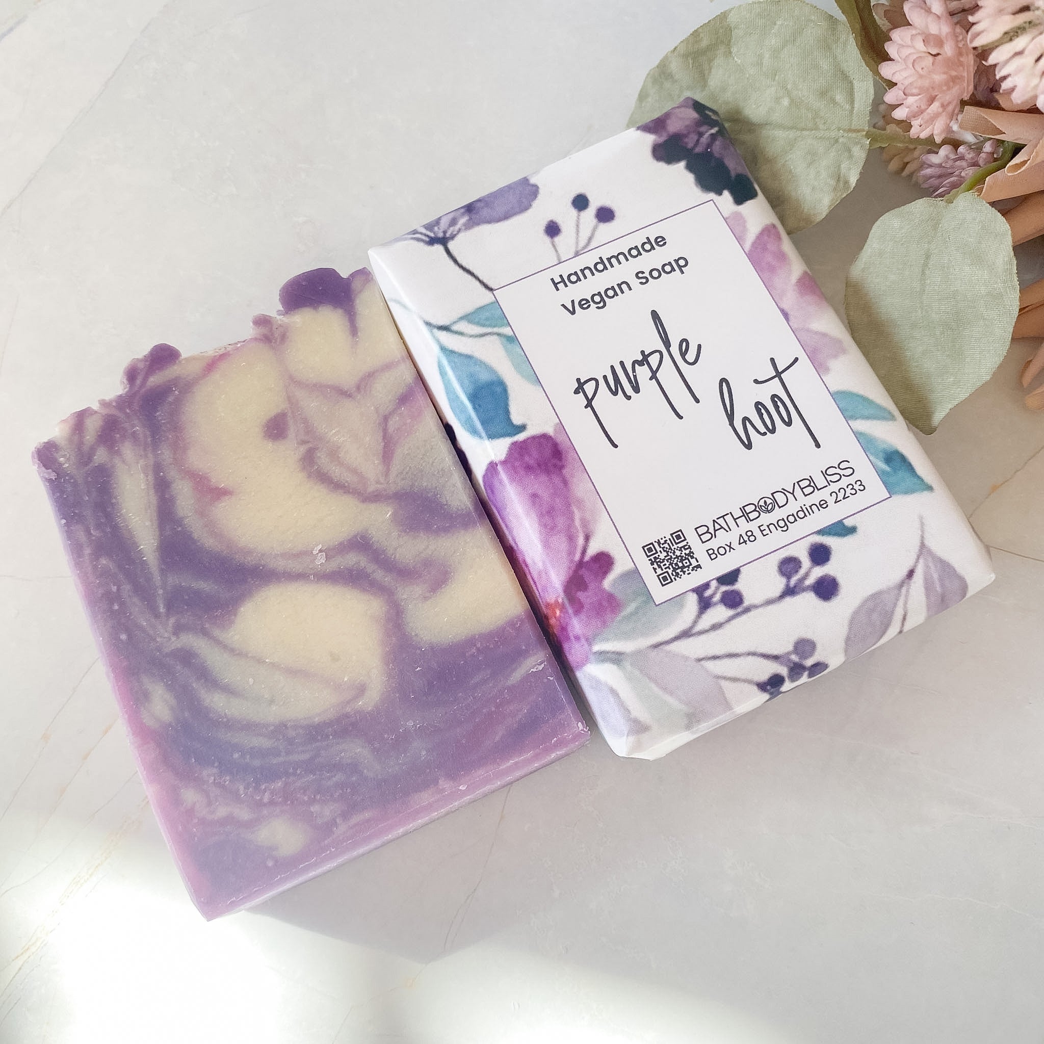 Purple Hoot | Grape Bubblegum Scented - Handmade Vegan Fragranced Soap