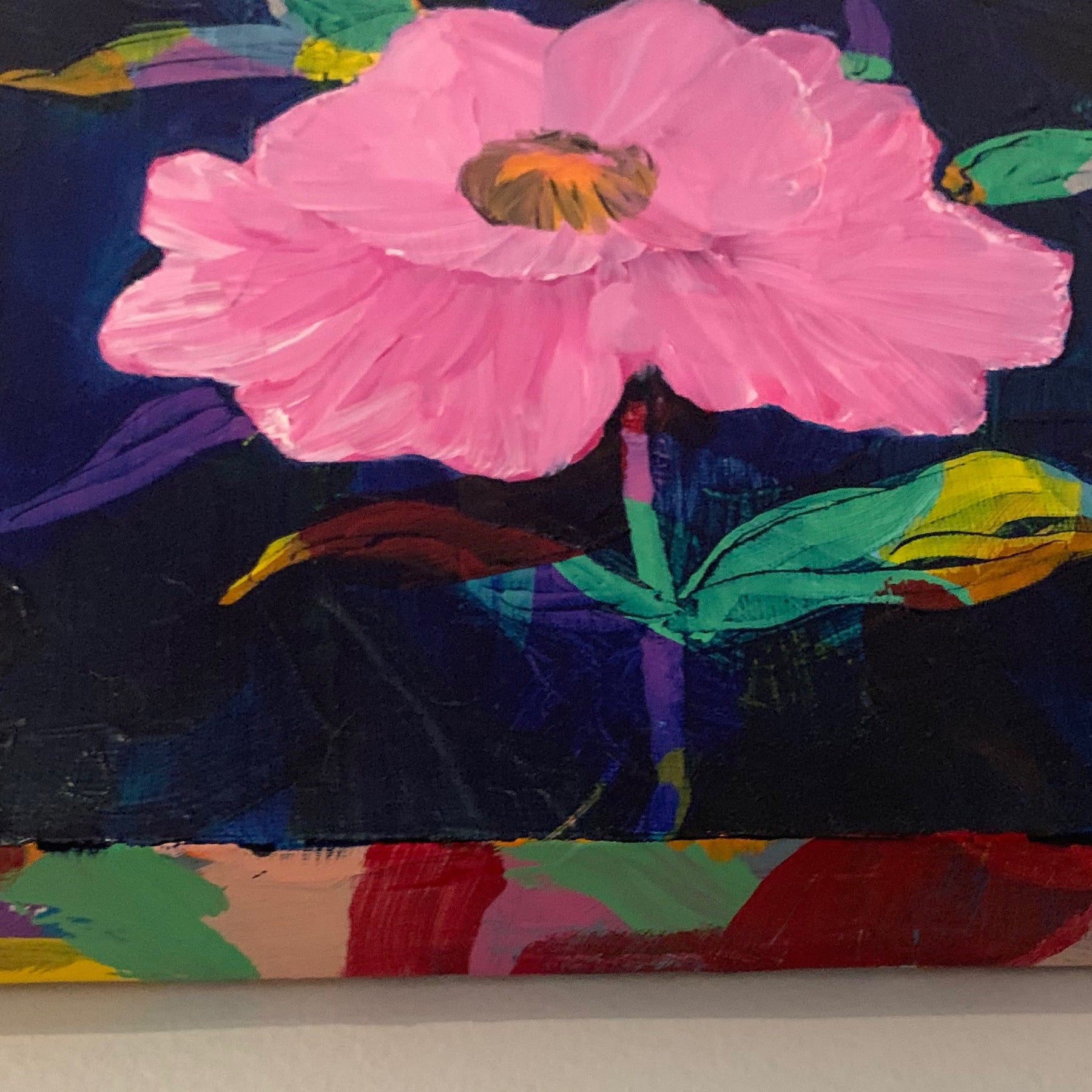 Be Yourself Flower Wall Art Original