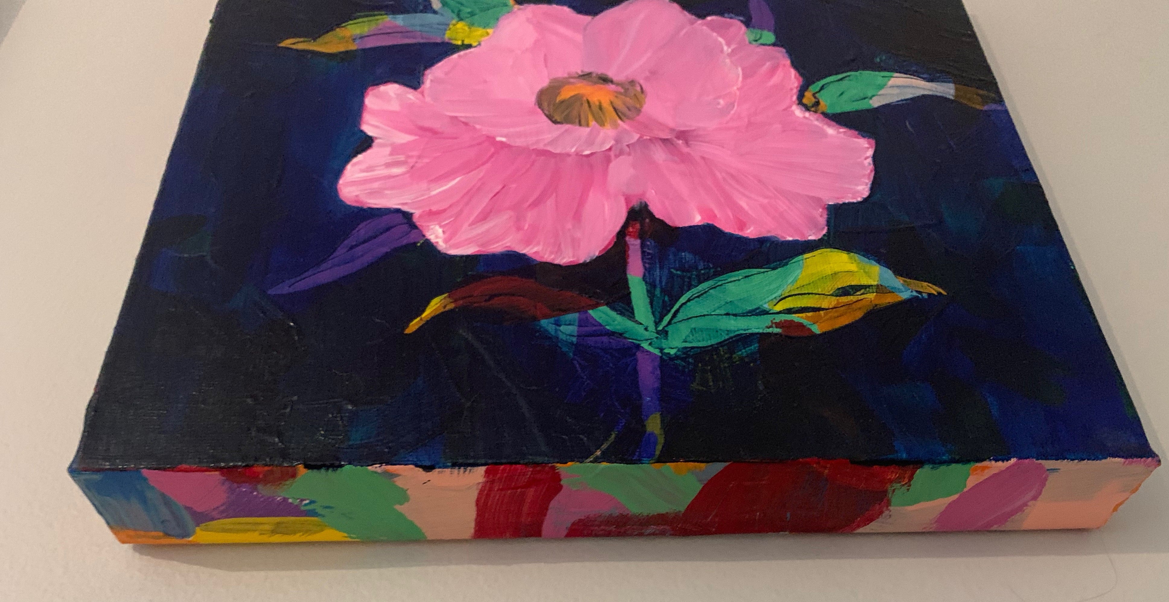 Be Yourself Flower Wall Art Original