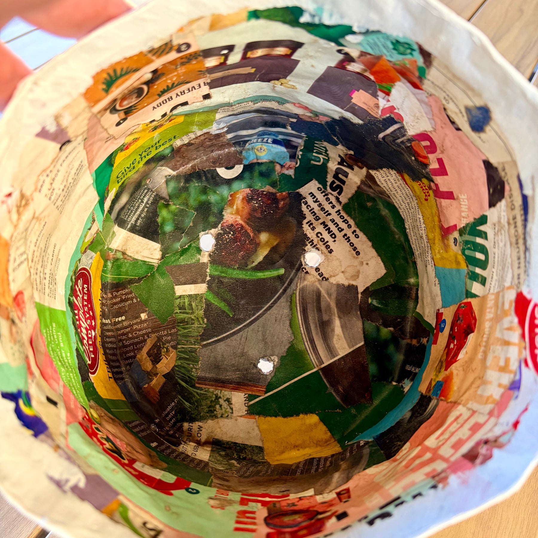 Papier-mâché Plant Pot