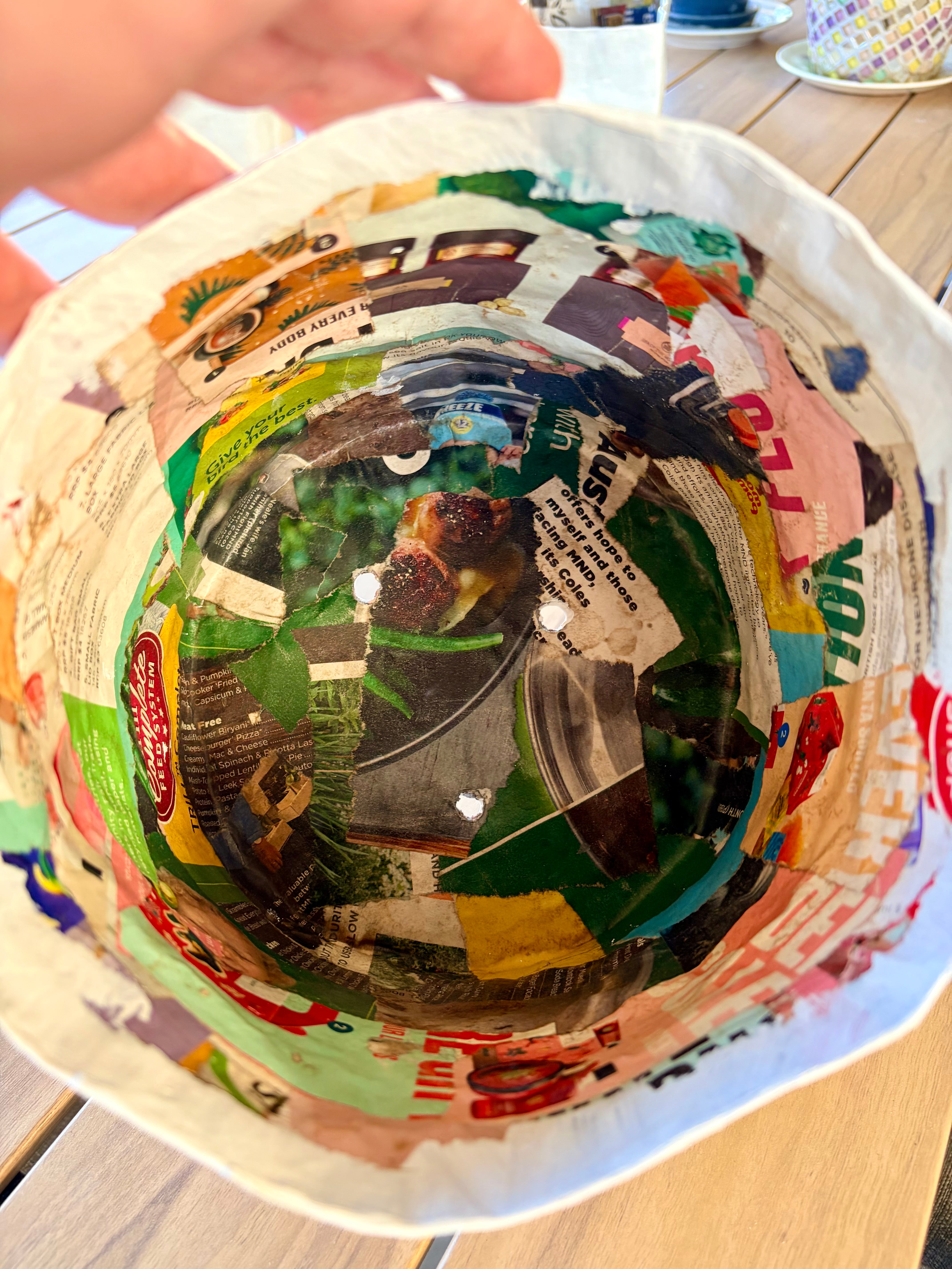 Papier-mâché Plant Pot