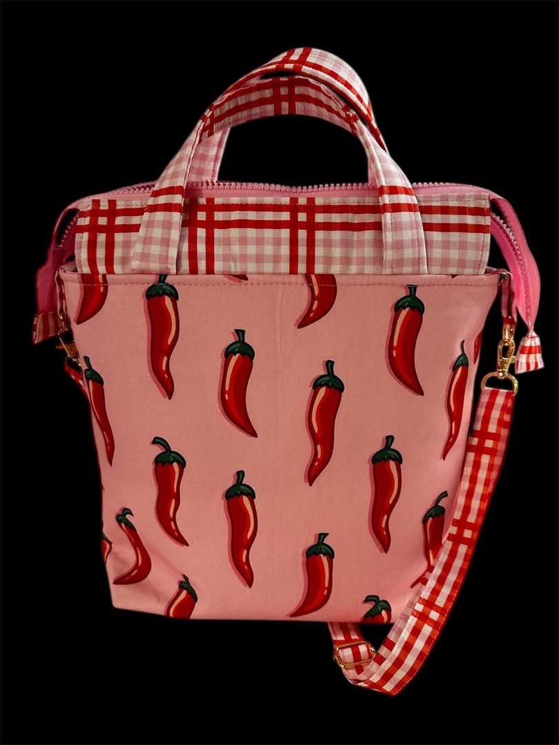 'Sweet Chilli' Tote Bag  with Shoulder Strap