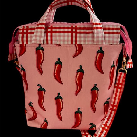 'Sweet Chilli' Tote Bag  with Shoulder Strap
