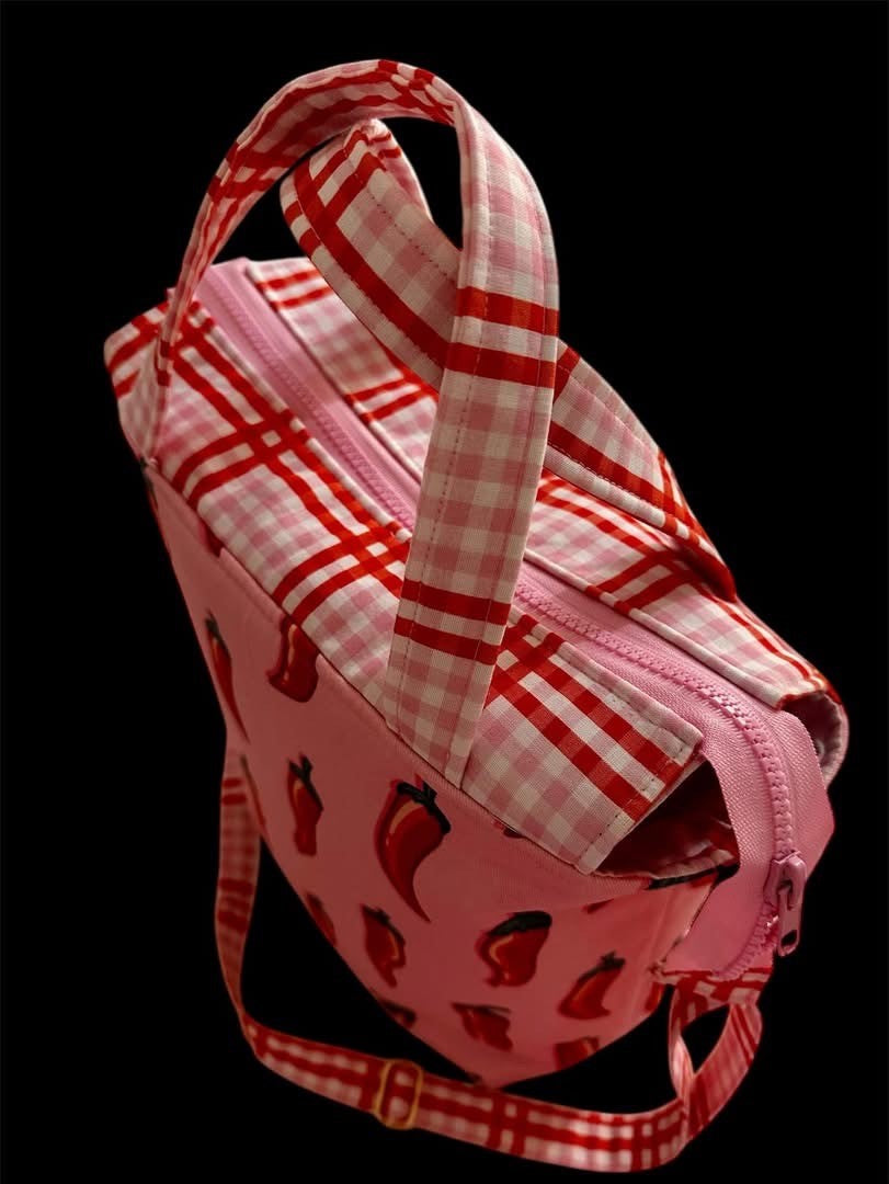 'Sweet Chilli' Tote Bag  with Shoulder Strap