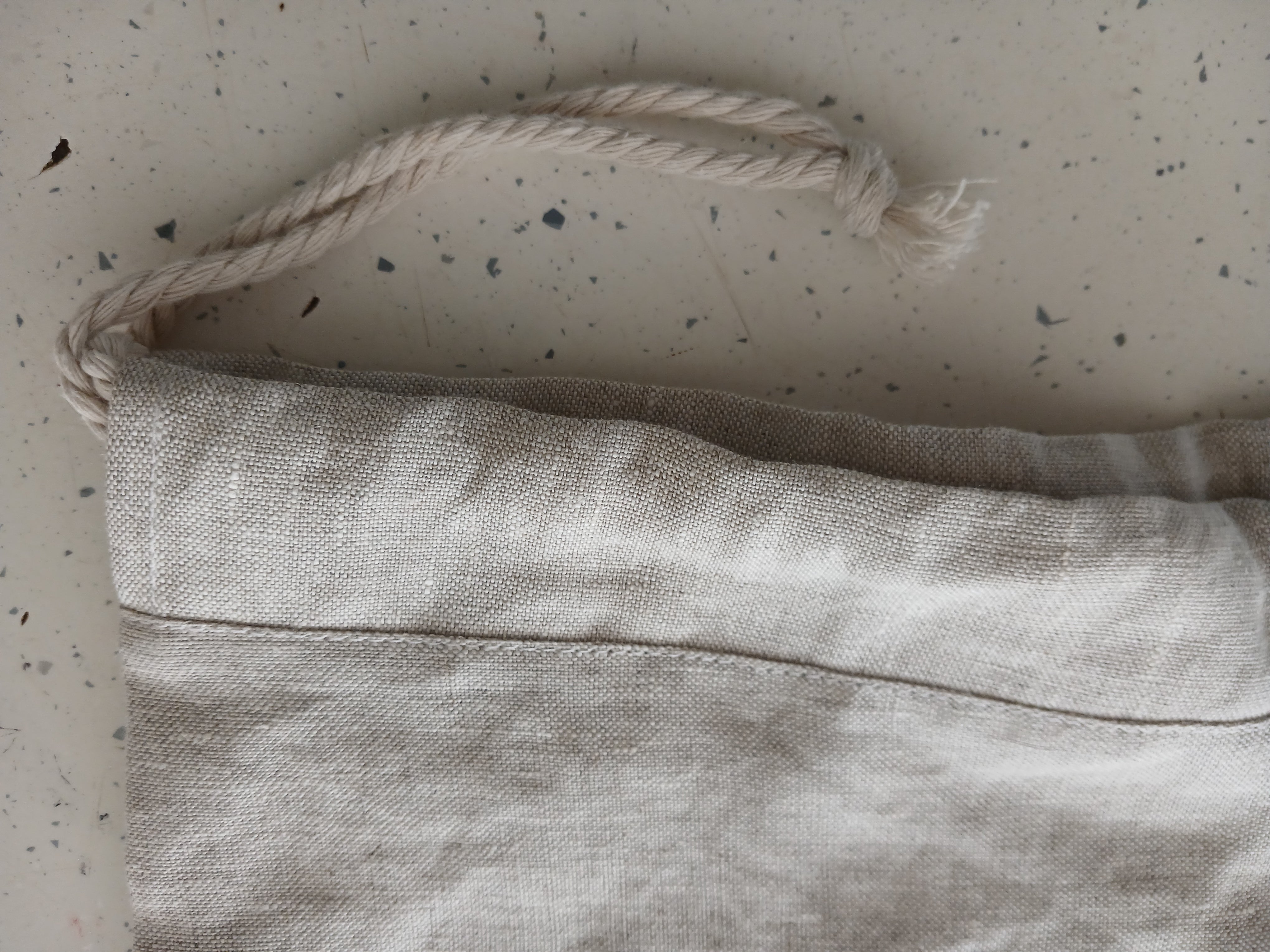 Reusable Linen Bread Bag