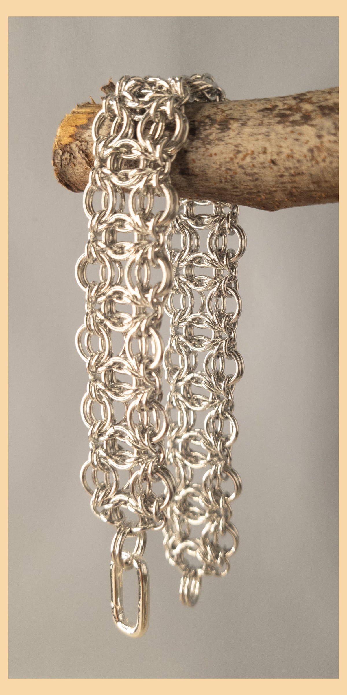 Chainmaille Celtic Mosaic Bracelet